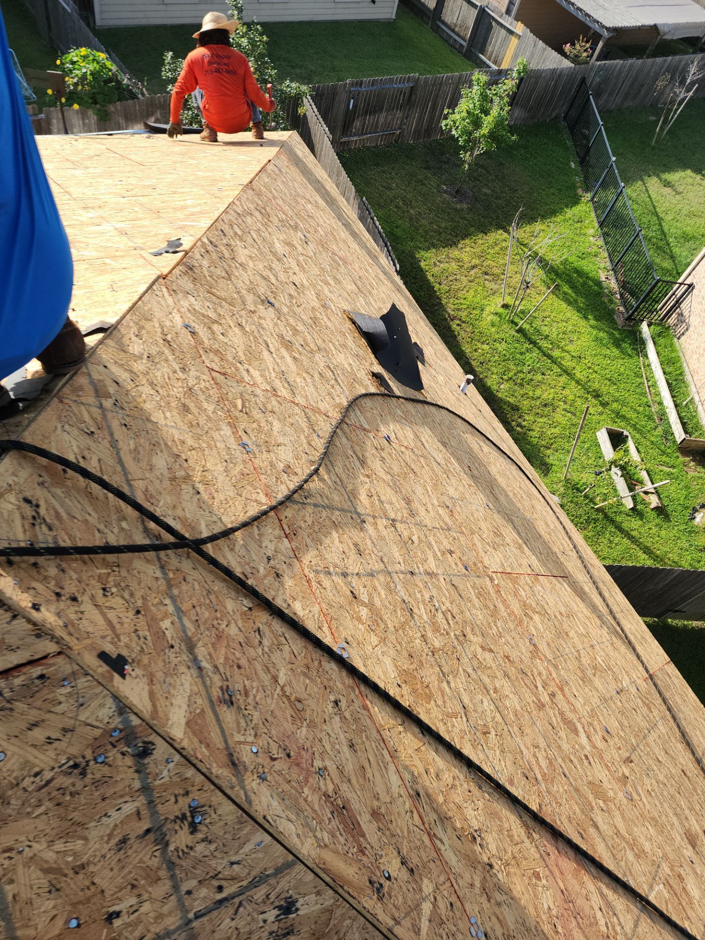 Residential Roofing Installation using Owen's Corning Duration (Lifetime) Shingles by Roof Repair Company