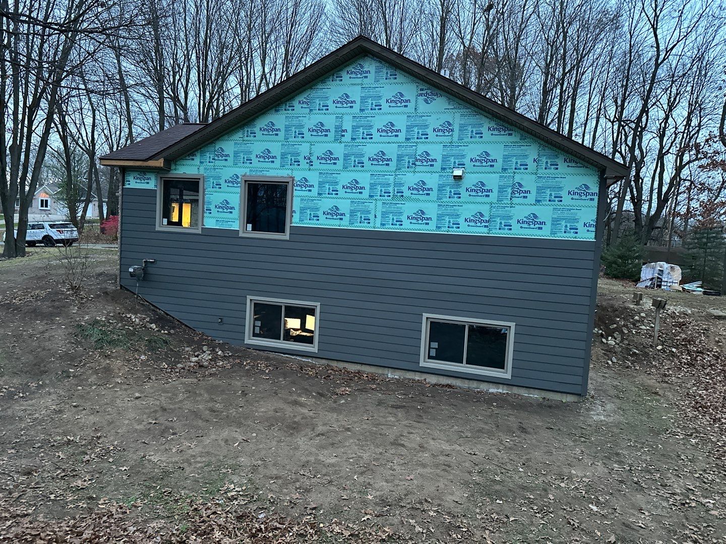 Siding Replacement using Alside S7 Cedar Mill Grain Composite by 180 Contractors