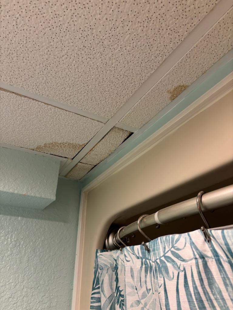 Ceiling Tile & Bathroom Vent Replacement - Columbia, IL by Legendary Services Company LLC.