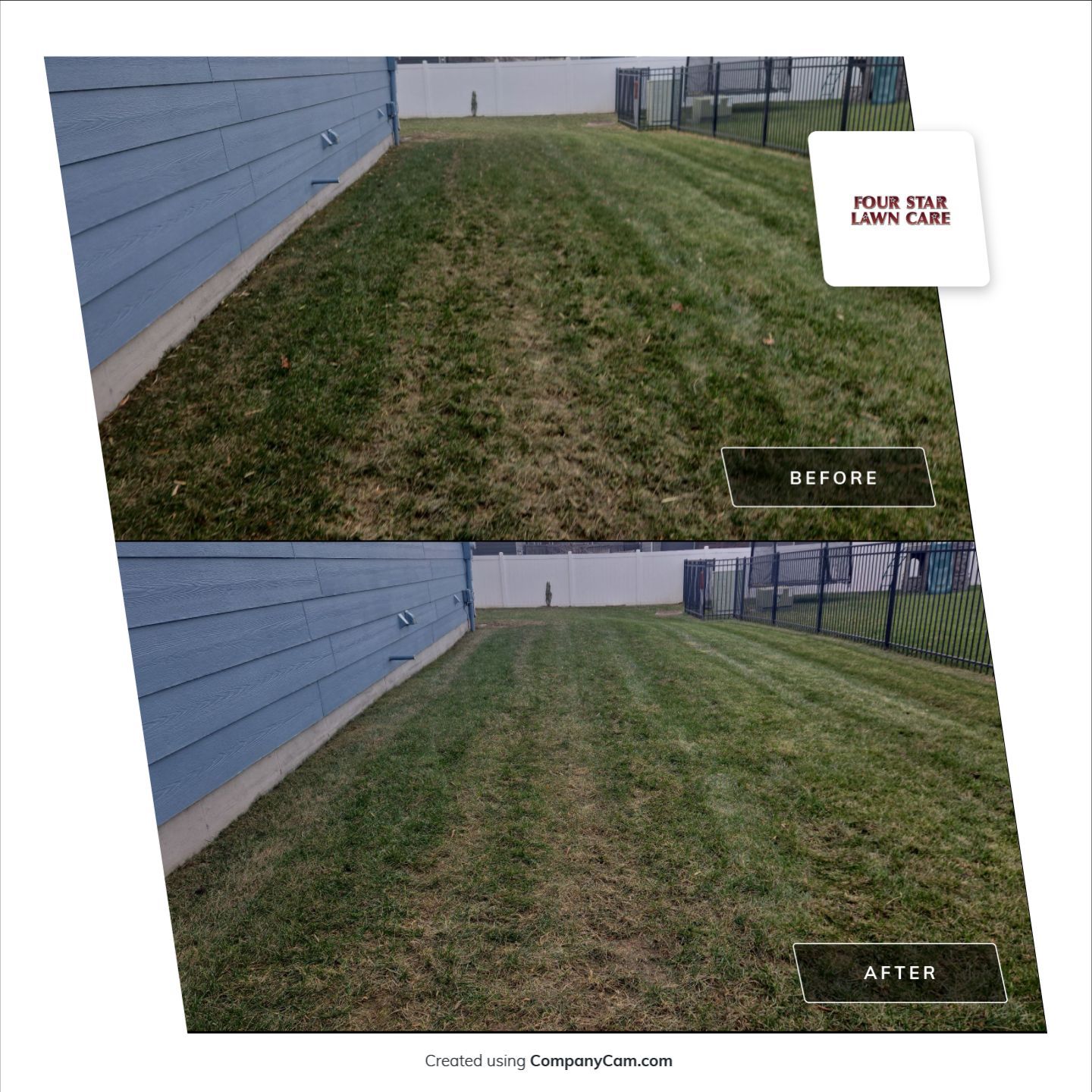 Project in Wichita by Four Star Lawn Care