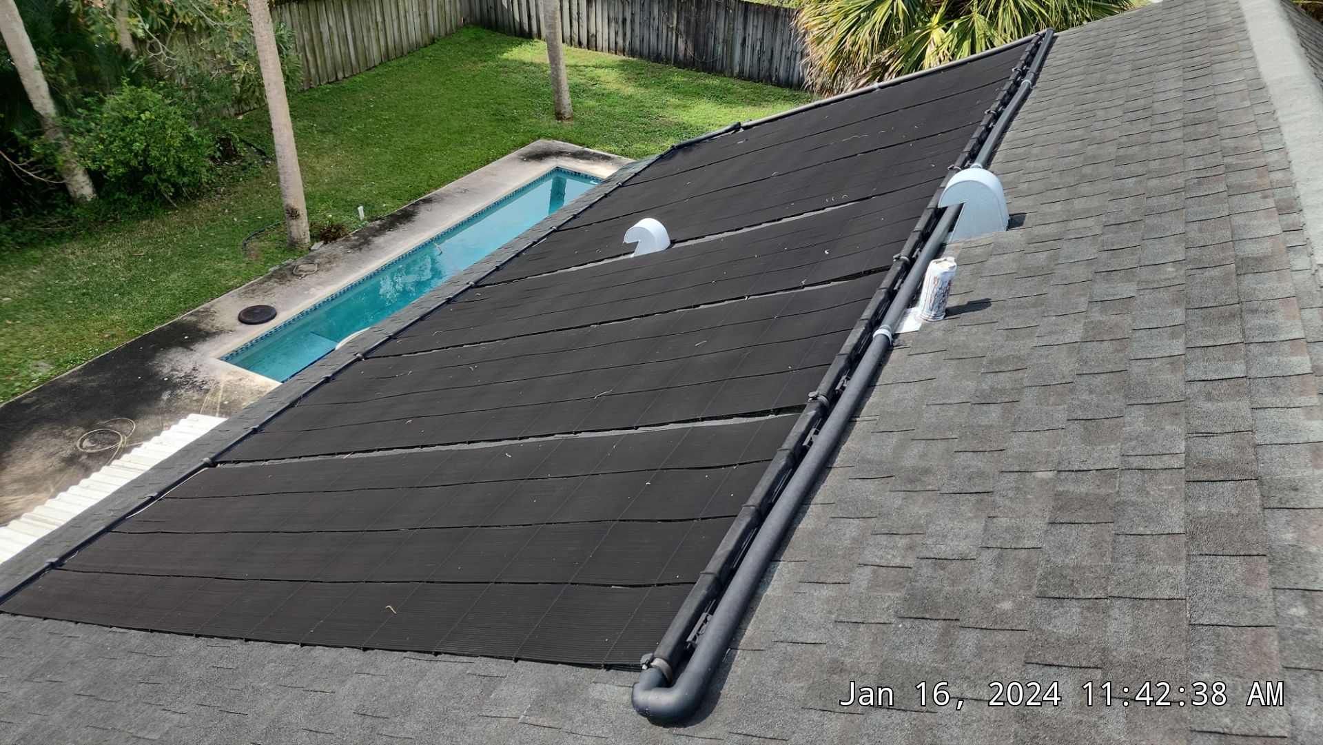 Residential Shingle Roof Repair and Driveway Coating in Royal Palm Beach by Aastro Roofing