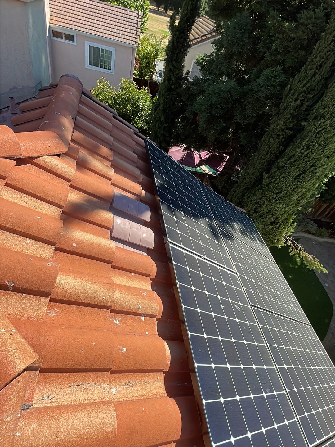 Solar Panel Bird Proofing using Critter Guard Mesh by All One Solar Shine