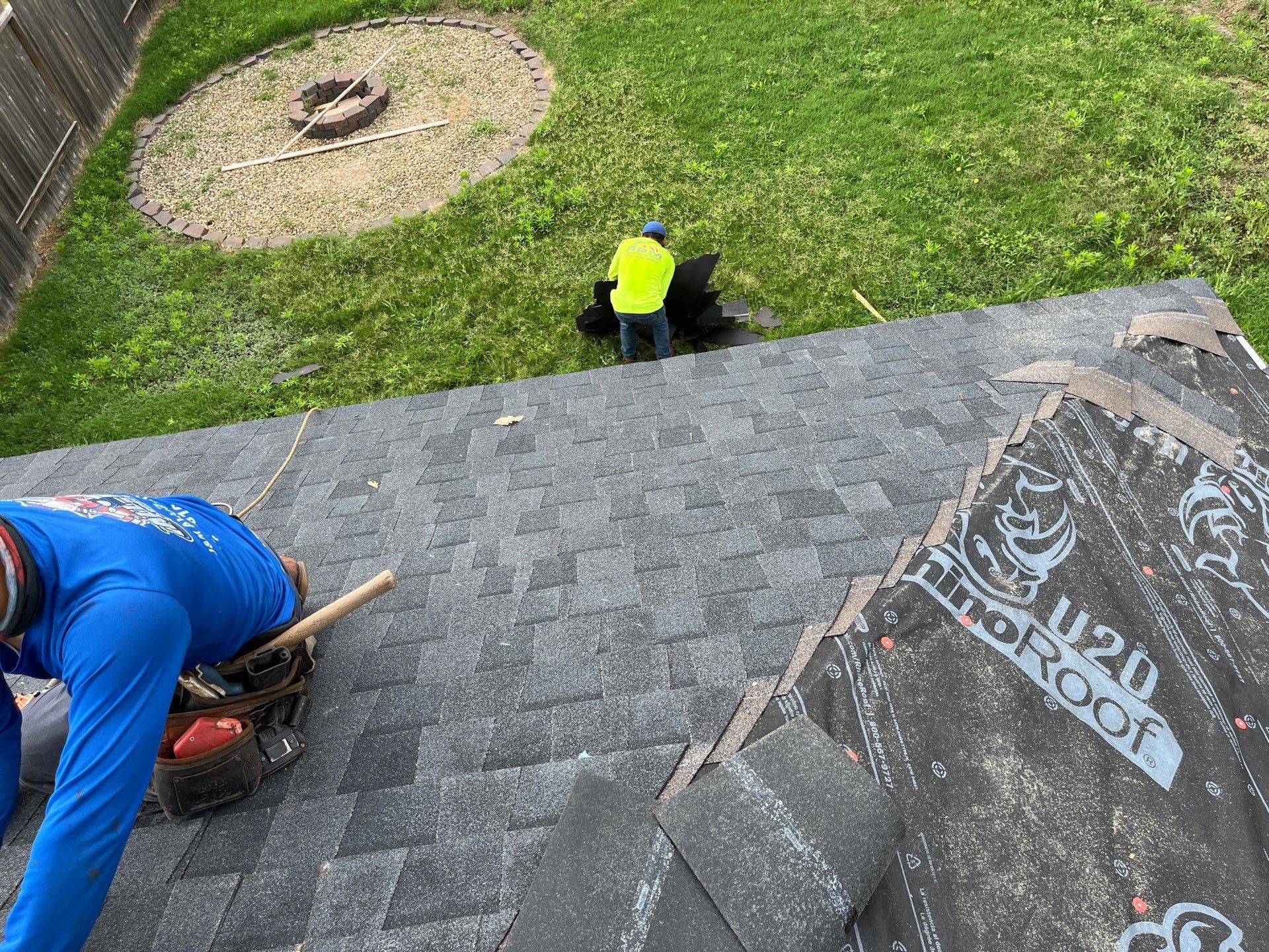 Residential Roofing Repair using Owen's Corning Duration (Lifetime) Shingles by Roof Repair Company