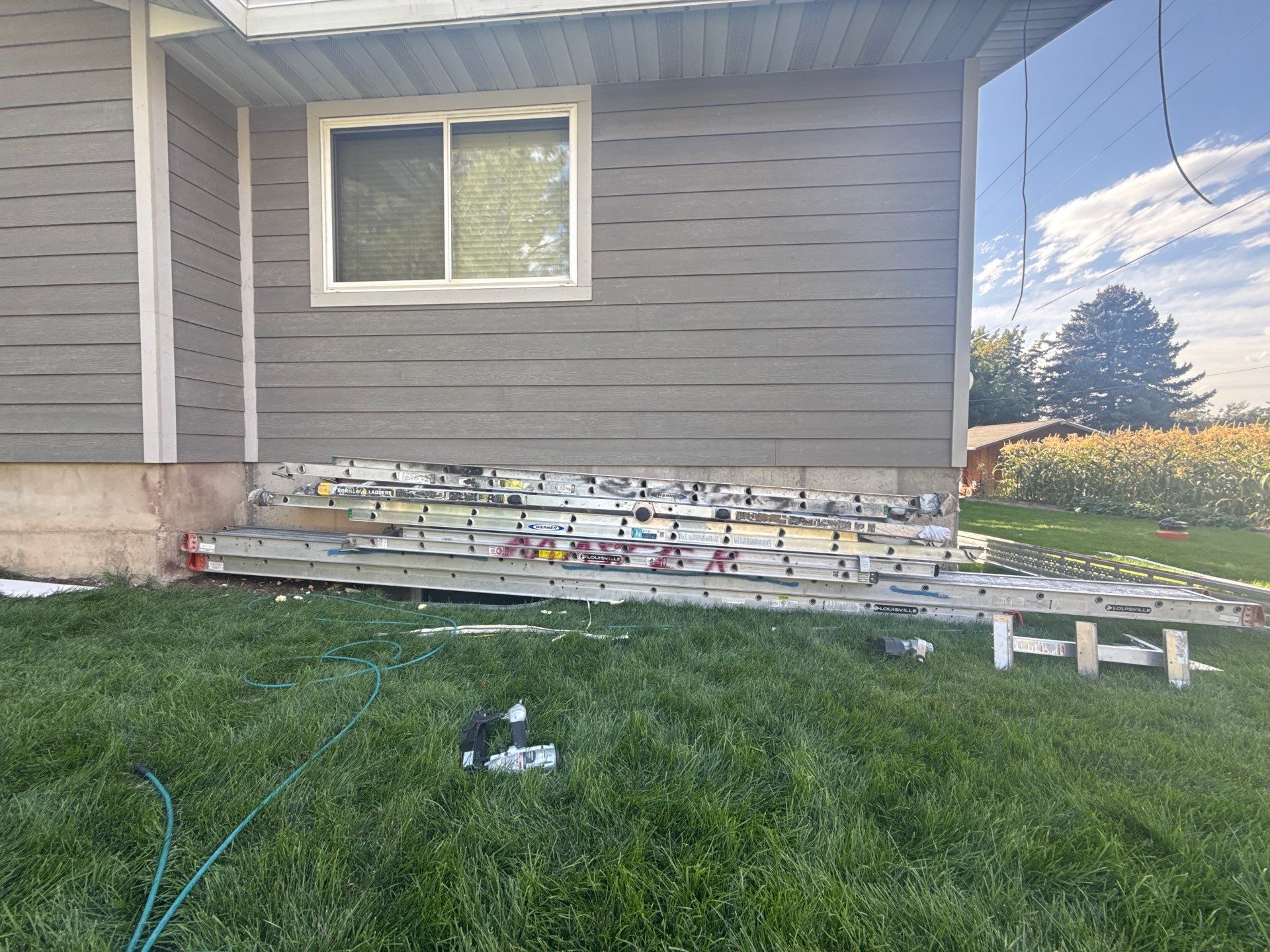 Project in Lindon, Ut by Master Rain Gutters.