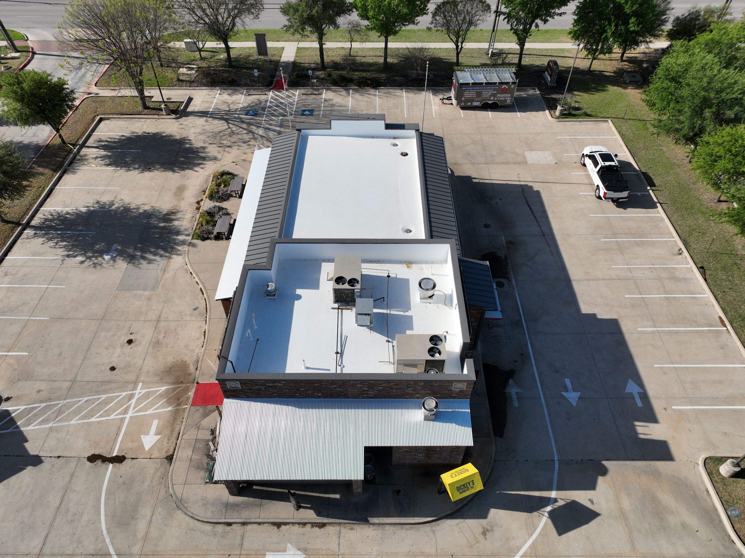 TPO Commercial Roofing Installation by 3:16 Roofing and Construction