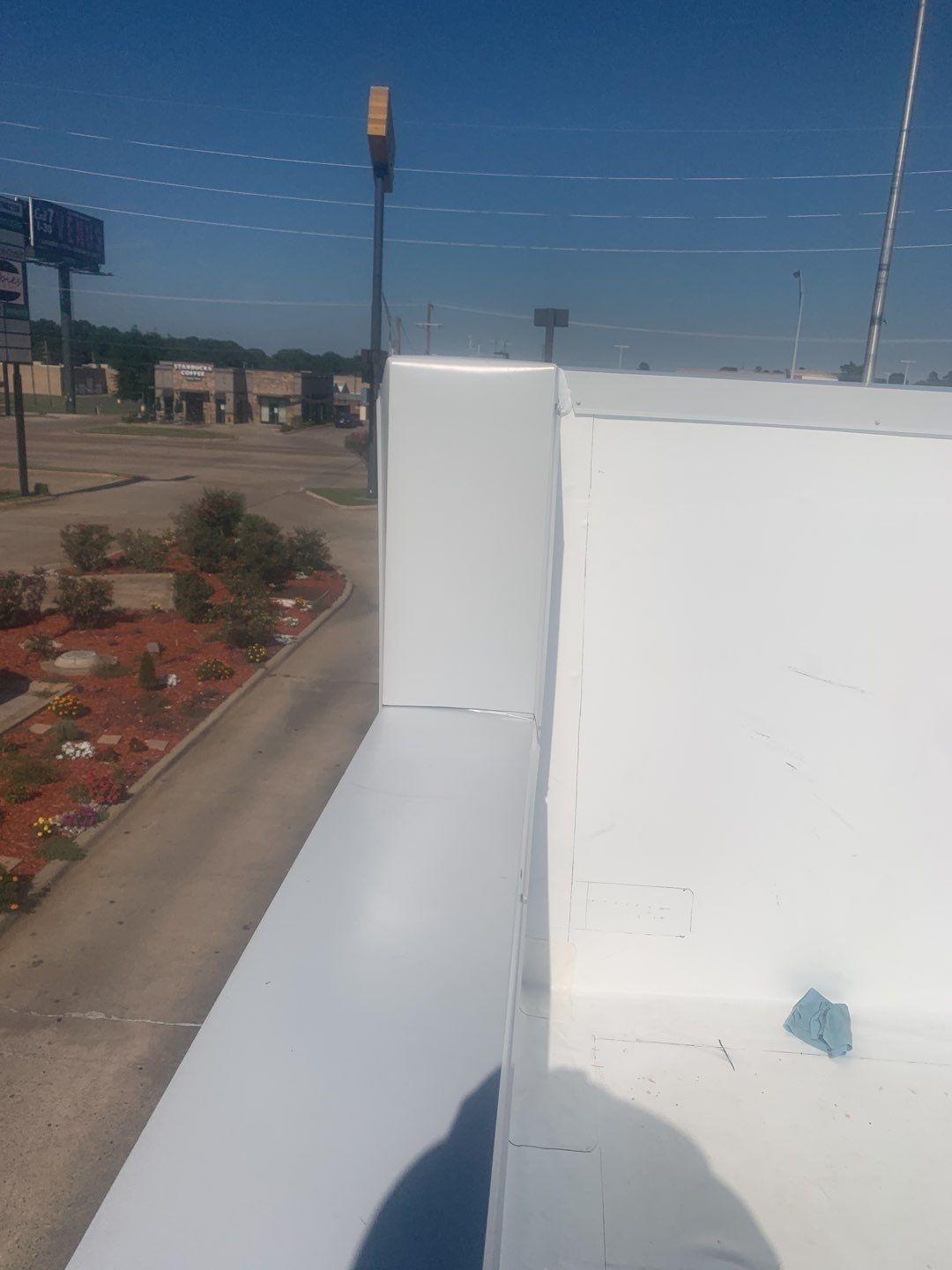 Commercial Roofing Installation using 50 mil PVC by Hostetler Roofing