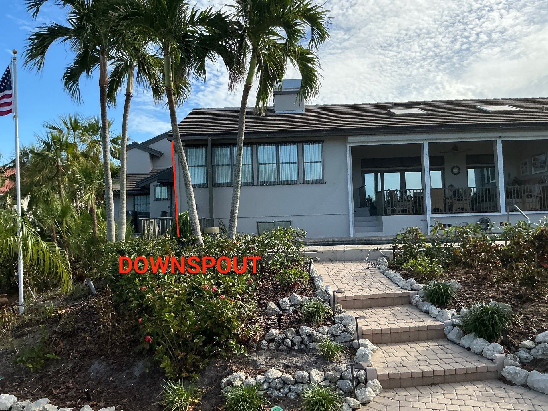 7-Inch K-Style Seamless Gutters in Longboat Key FL by Gutter Professors