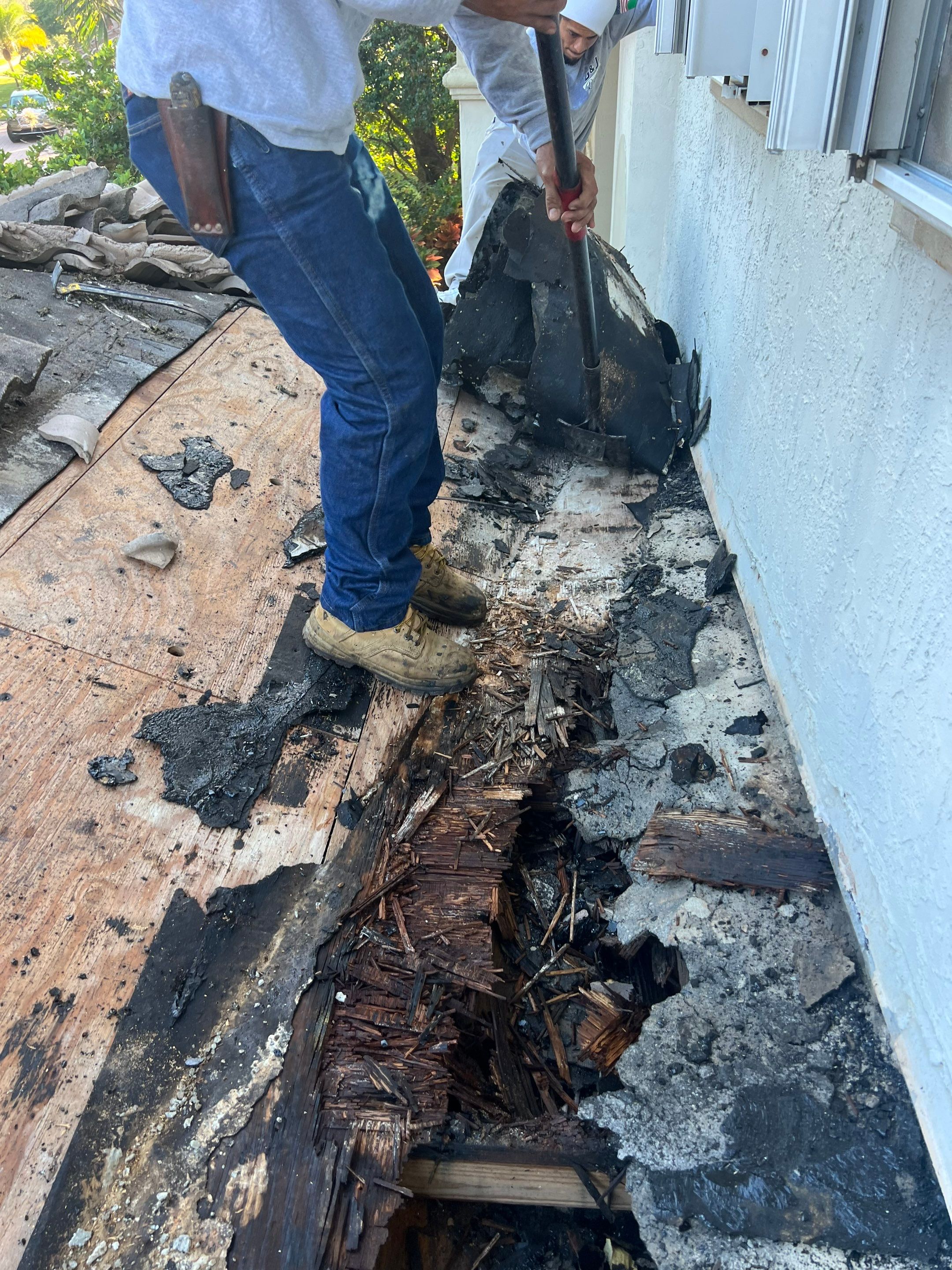 SW 26th St., Davie, FL by G&J Roofing 