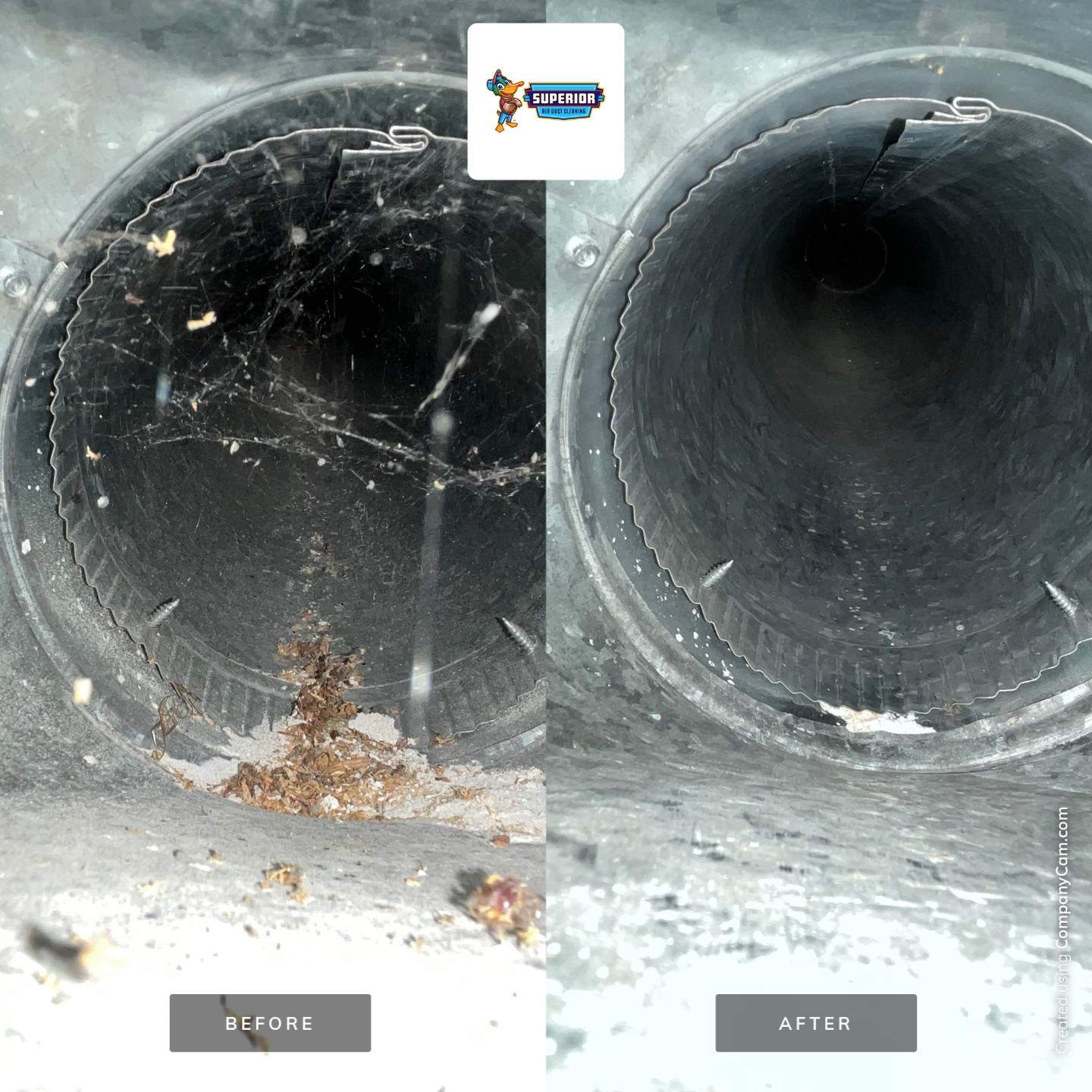 Air Duct Cleaning With a Vacuum Truck in Monroeville, PA by Superior Air Duct Cleaning