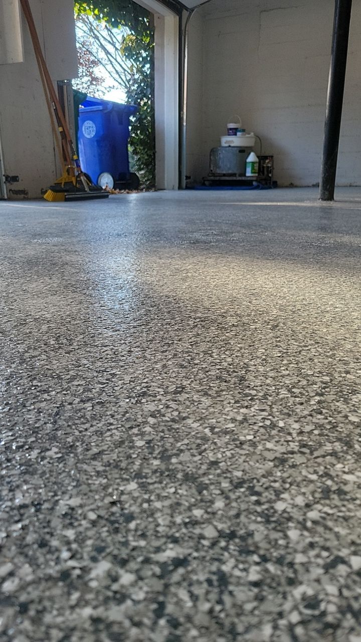 Fasciano Basement & Garage TransFLOORmation by Symphony Concrete Coatings