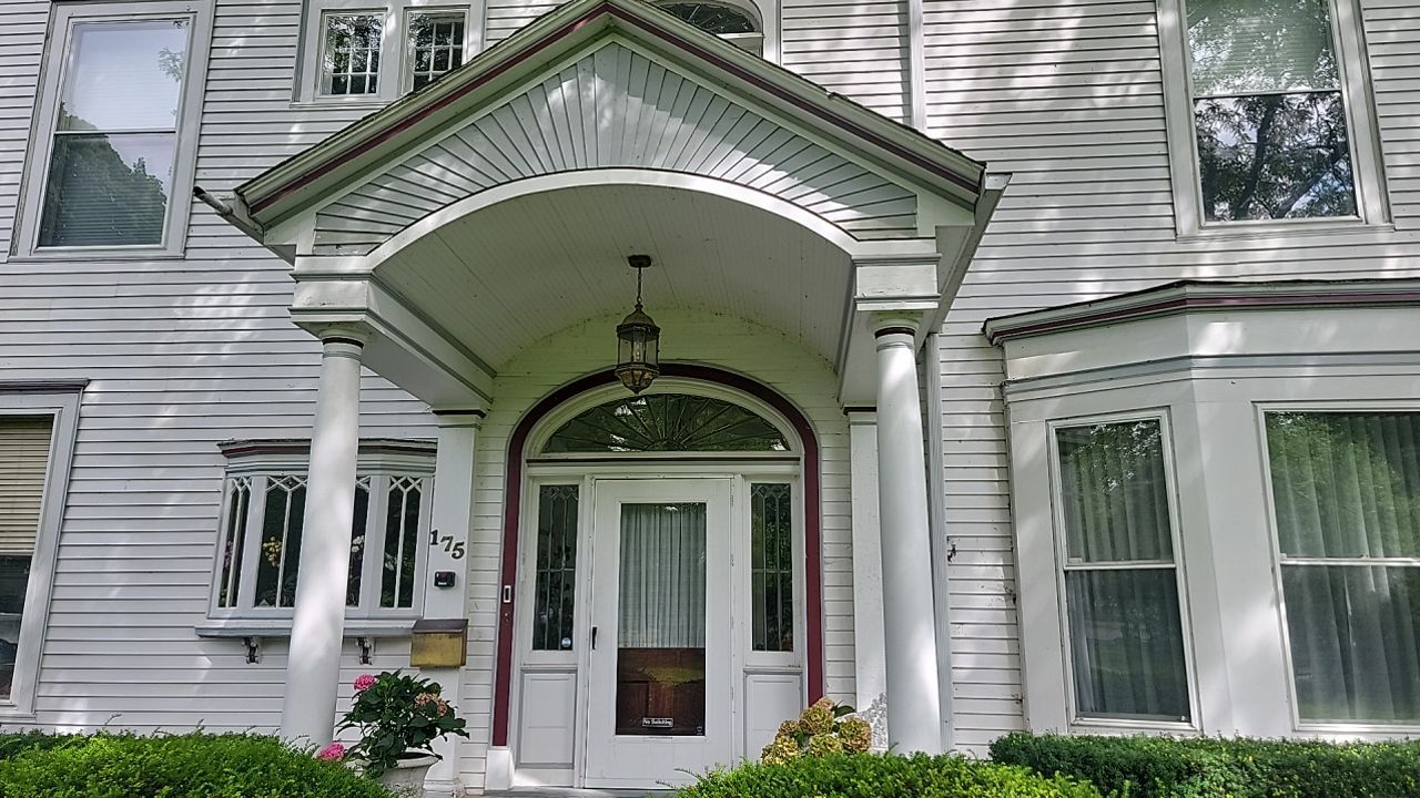 Housewashing  using Algaecide, soft wash soap by Northern Power Washing LLC.