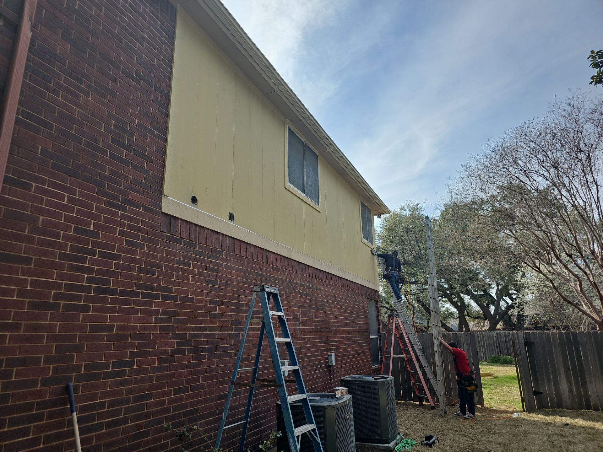 New Hardie Lap Siding & Board and Batten by DeZign Roofing & Exteriors