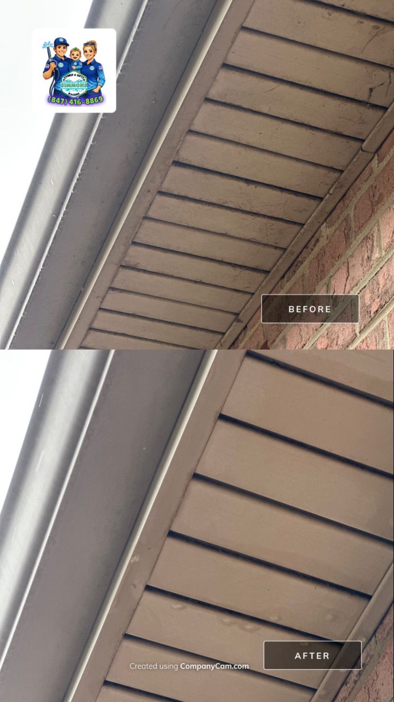 Project in Addison by Simmons Power & Soft Washing