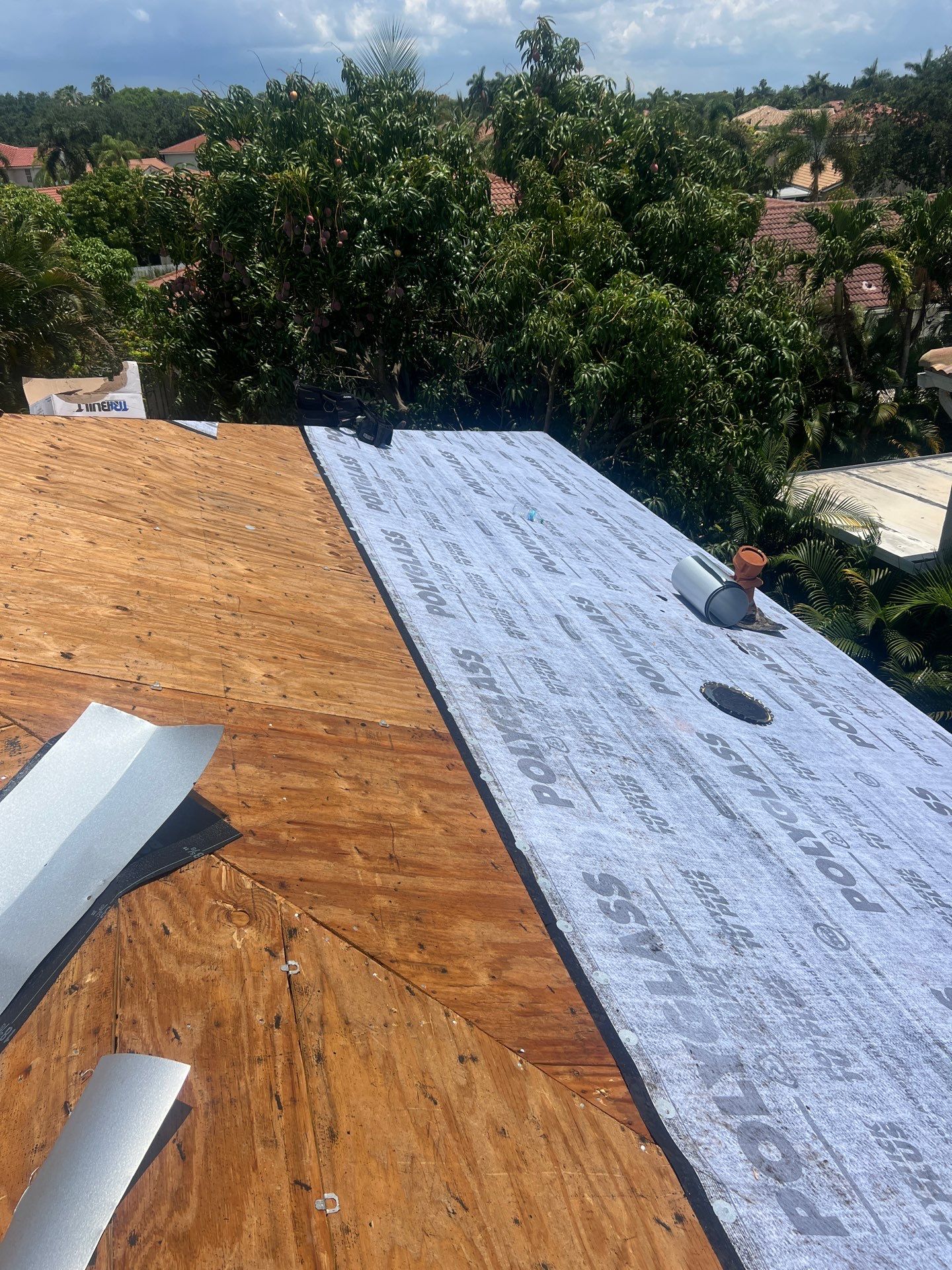 Residential Roofing Installation using Eagle Roof Tile by First Due Roofing