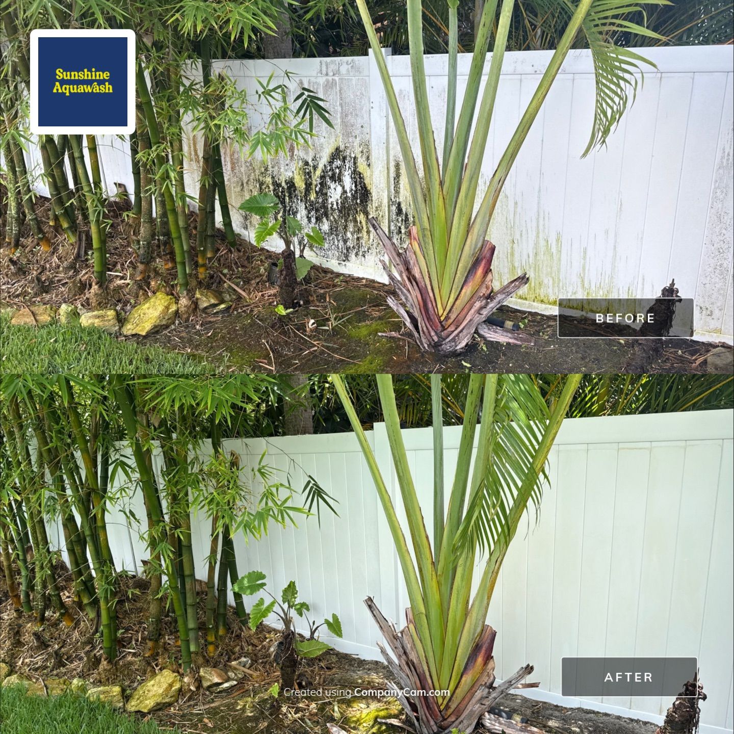 Tennis Court, Vinyl Fence & Sidewalk Cleaning in Riverview Bluff – West Bradenton, FL 34209 by Sunshine AquaWash