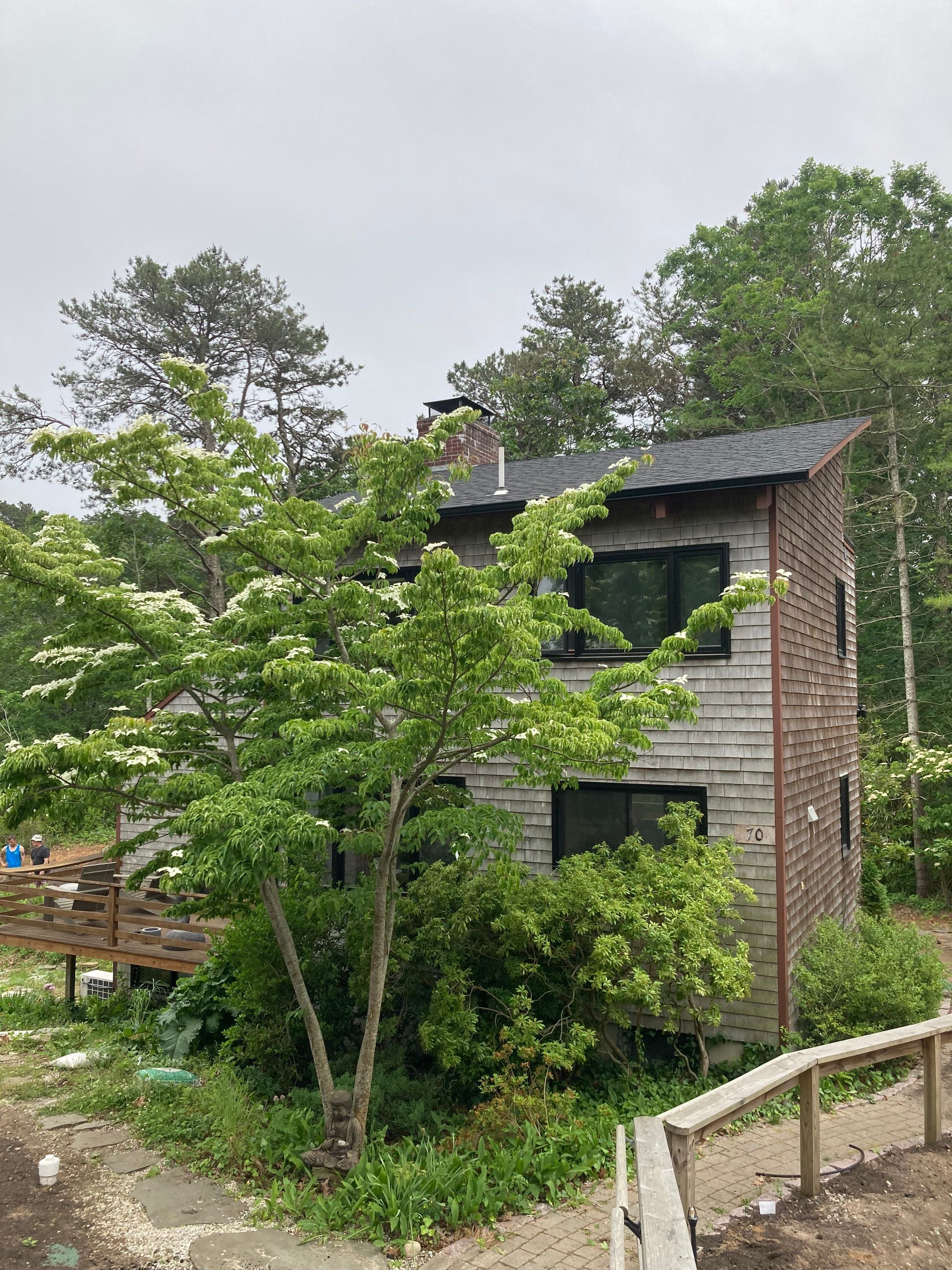 Black Duo Pro Gutter Installation in Wellfleet, MA by Gutter Pro Enterprises