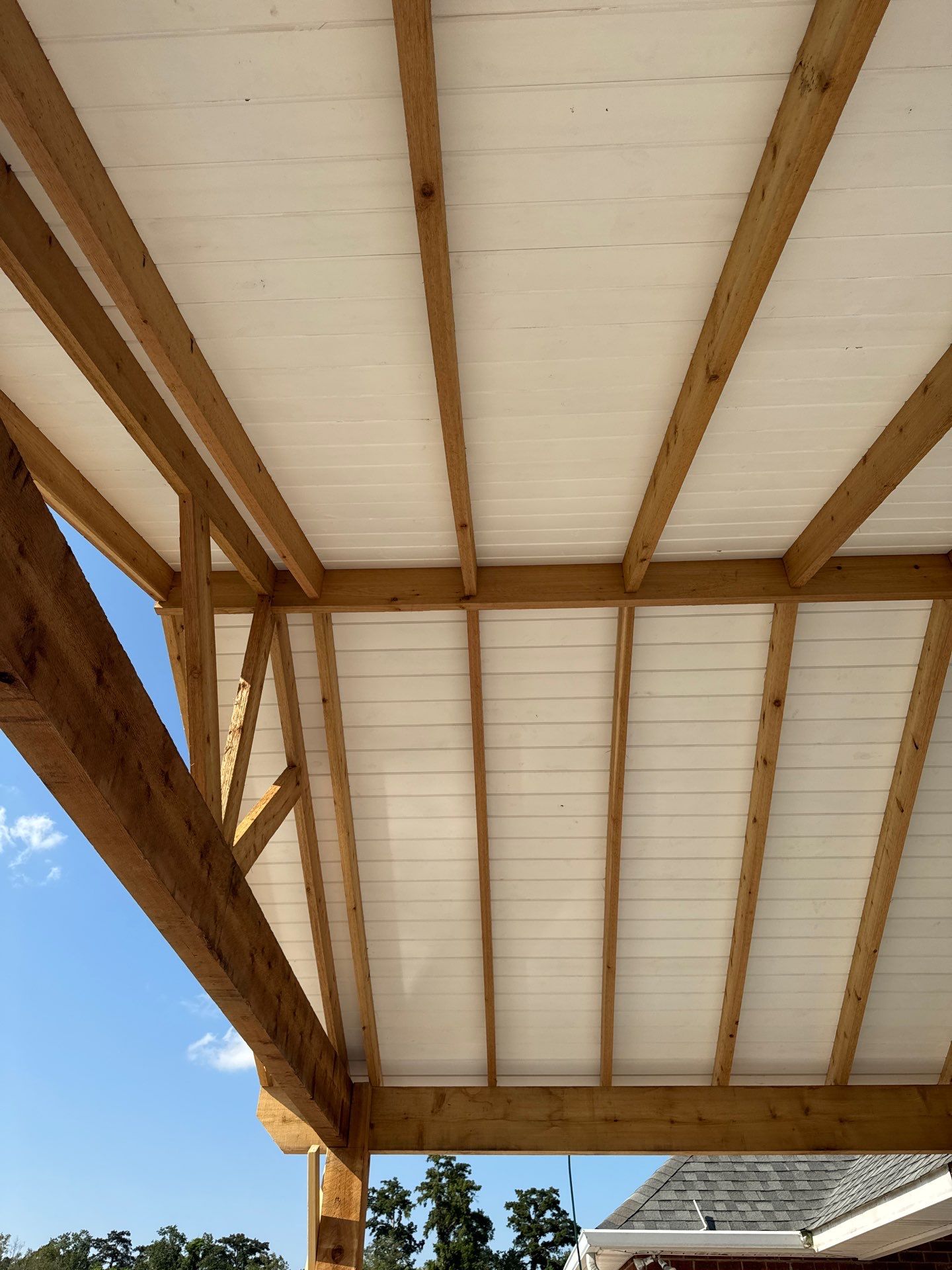 Cedar Patio Cover in Belle Chasse by HDS Contractors