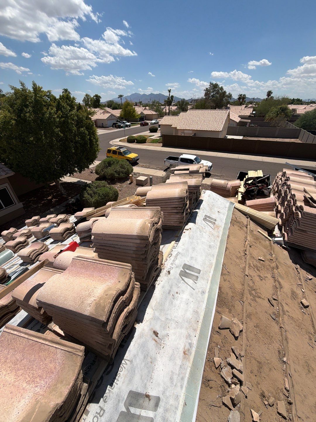 Project in Goodyear, AZ by Saint Roofing
