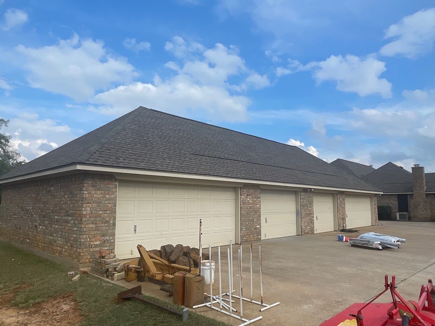 Rendon Forth Worth Texas Large Estate - Roofing Installation using GAF Timberline Armorsheild 2 Class 4 Impact Resistant Shingle System by First United Roofing & Construction