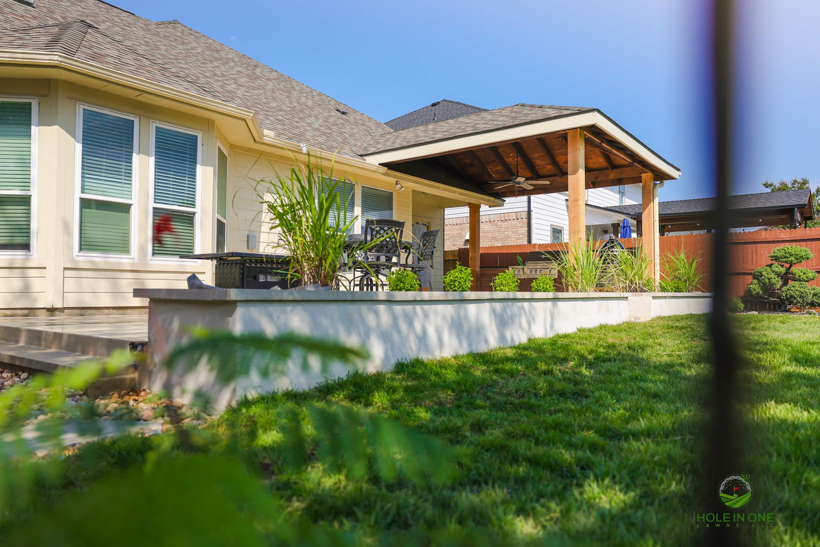 Buffalo Crossings, Cibolo Tx.  by Hole In One Lawns, LLC