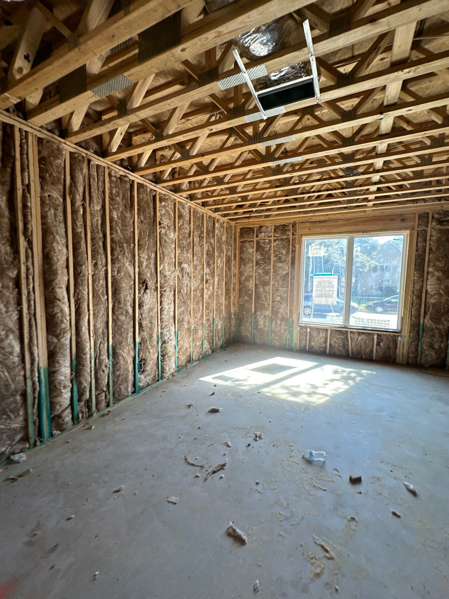 Batt/ Spray foam insulation by Apex Insulation Solutions