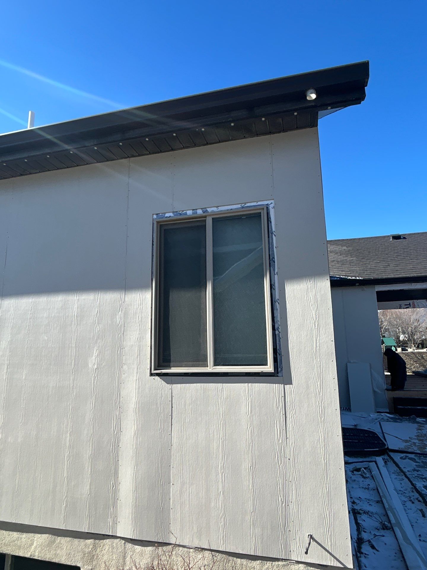 South Jordan | Massive Board & Batten Upgrade | Cobble Stone & Dark Bronze by Ideal Siding Utah