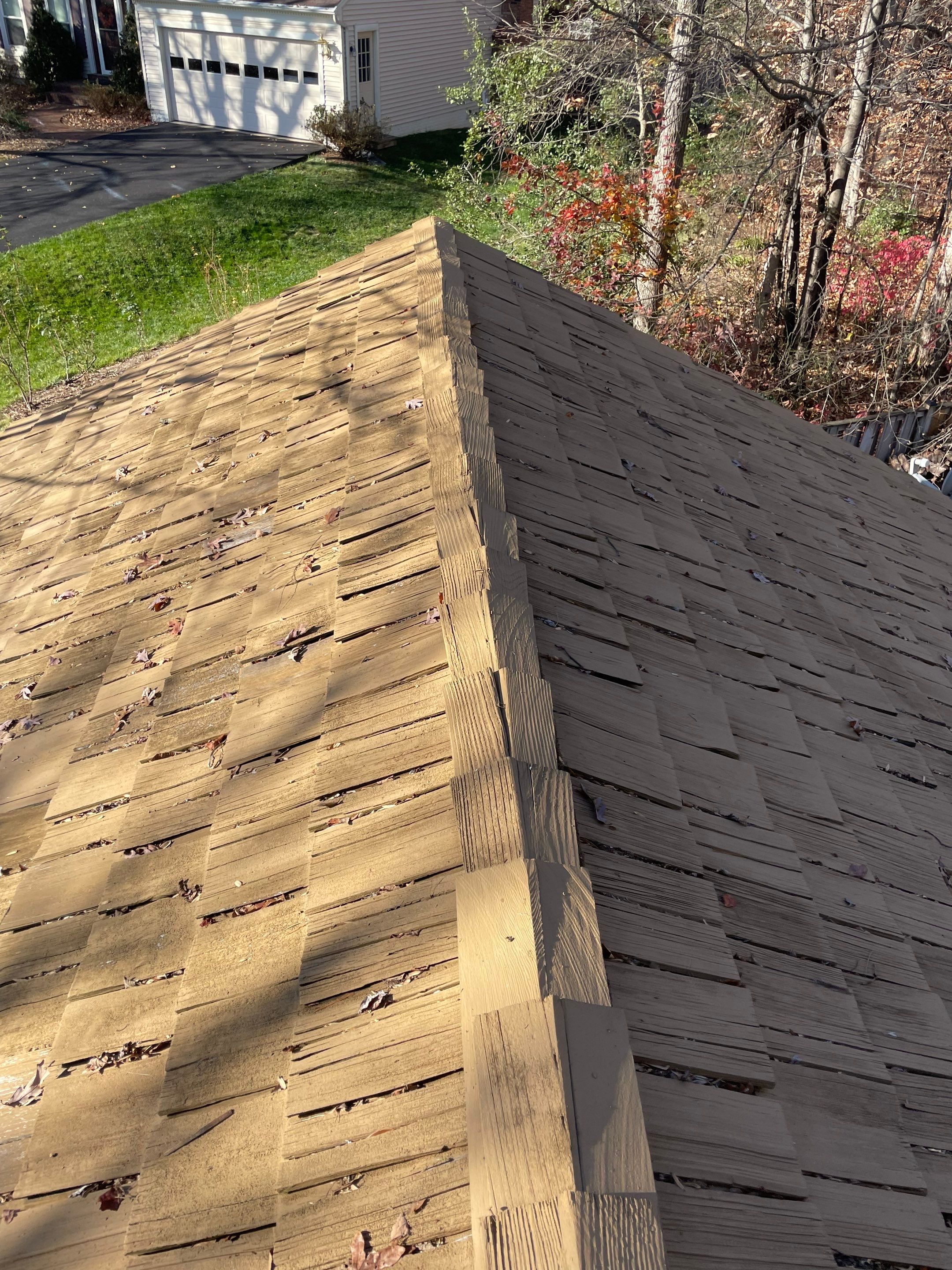 Fairfax Station :Residential Roof Replacement with CertainTeed Landmark Pro in Max Def Drift Wood  by RM Banning, Inc.
