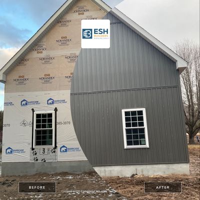 From Dormer to Full Gable Addition with Cathedral Ceiling
