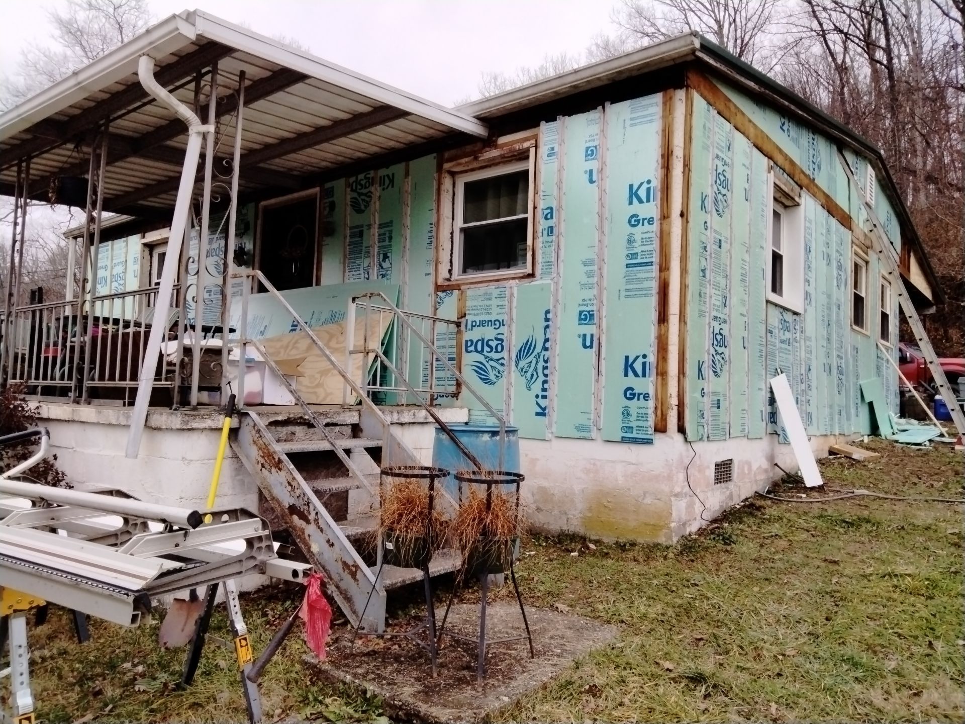 Secure Construction Company Inc. is thrilled to present the dramatic transformation of a residential property, given a new lease on life through our expert renovation work. by Secure Construction Company Inc