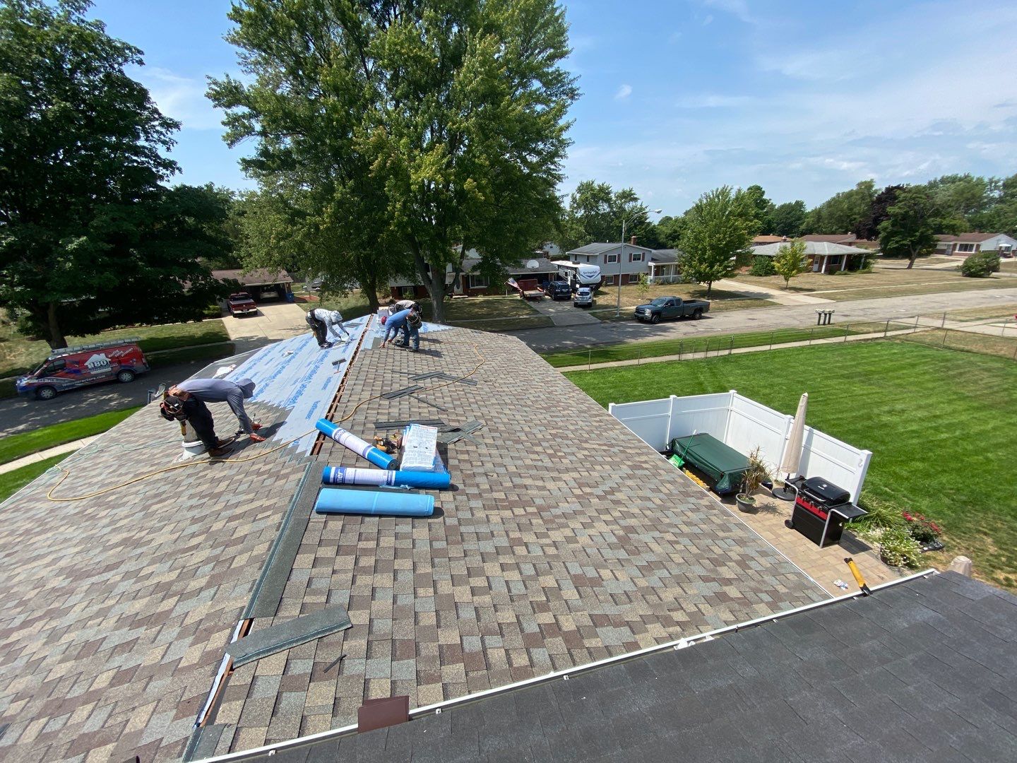 Roof Replacement using CertainTeed Landmark by 180 Contractors