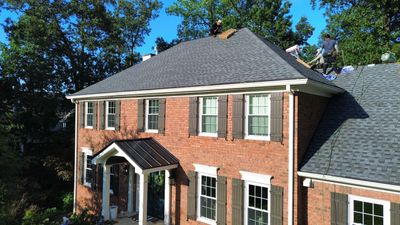 Marietta, GA Roof Replacement GAF Timberline HDZ Pewter Gray