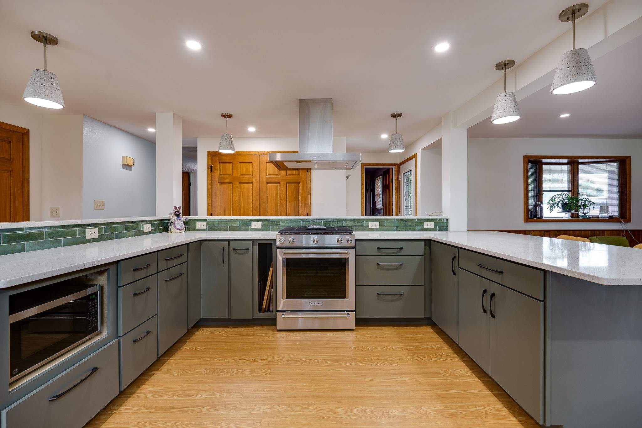 Xenia Open Concept Kitchen by Zengel Group