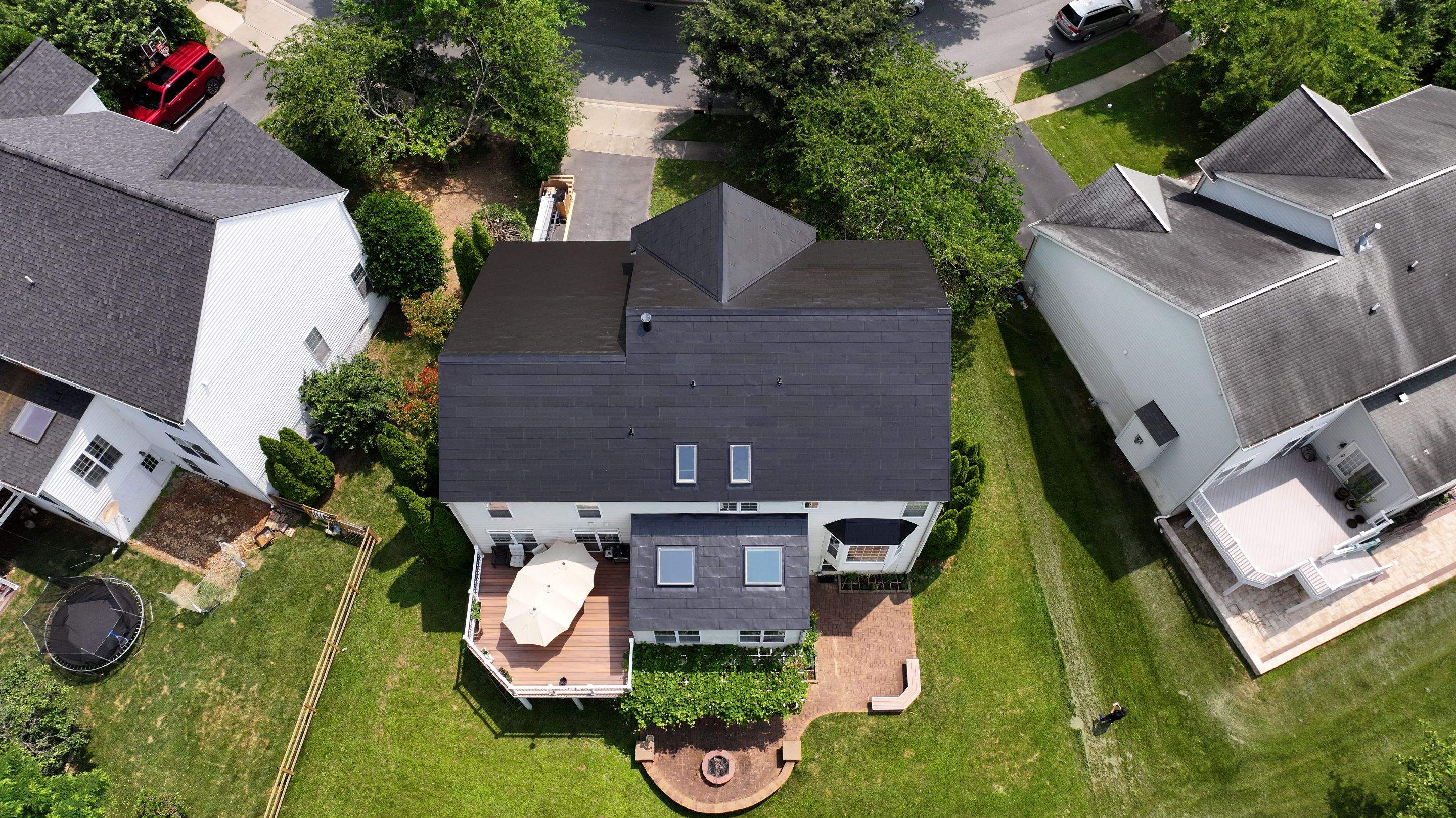 New Tesla Solar Roof in Maryland by American Home Contractors