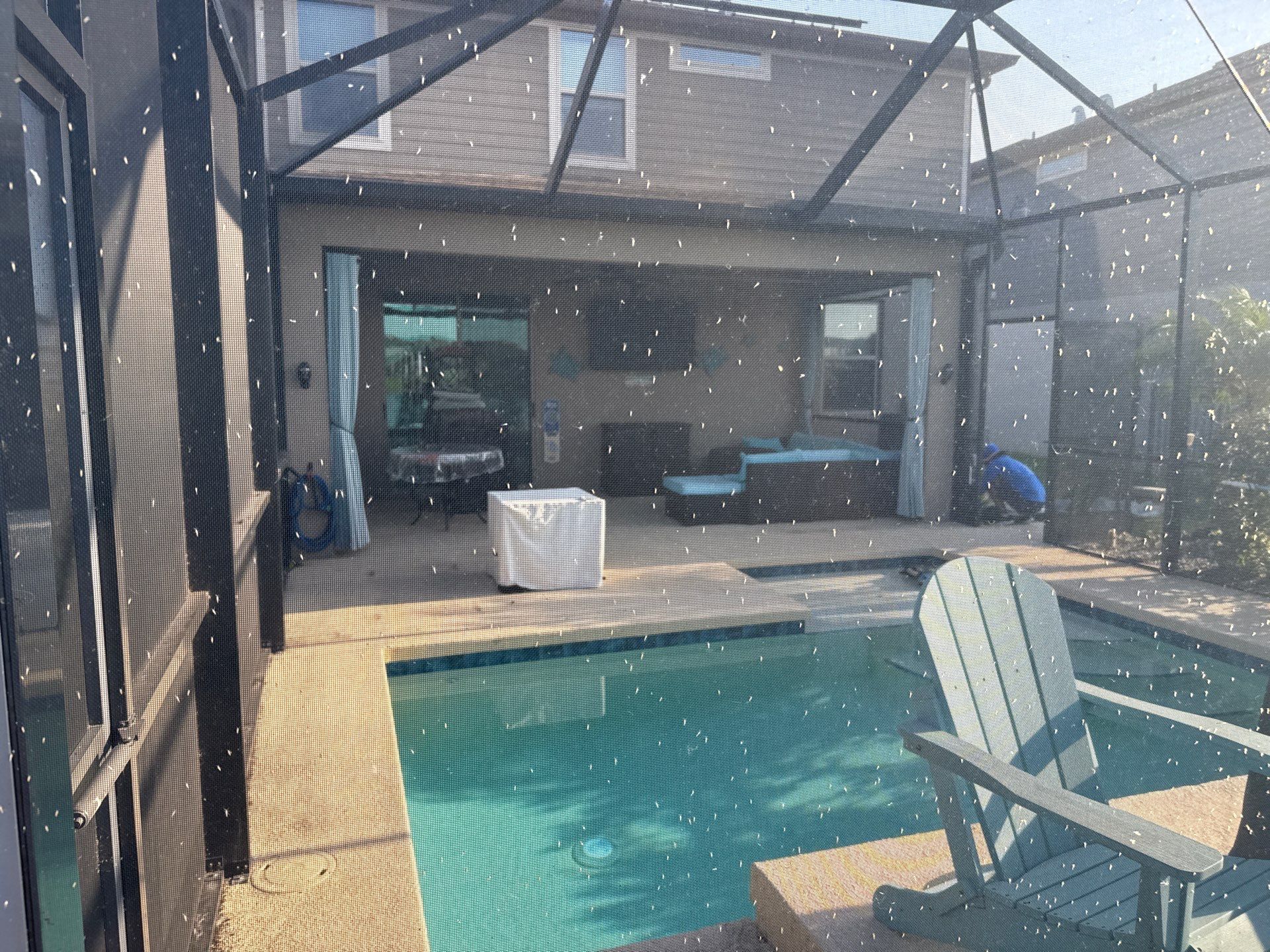 Roof Soft Wash, Pool Deck & Screen Enclosure Cleaning – Trevesta Community, Palmetto, FL by Sunshine AquaWash