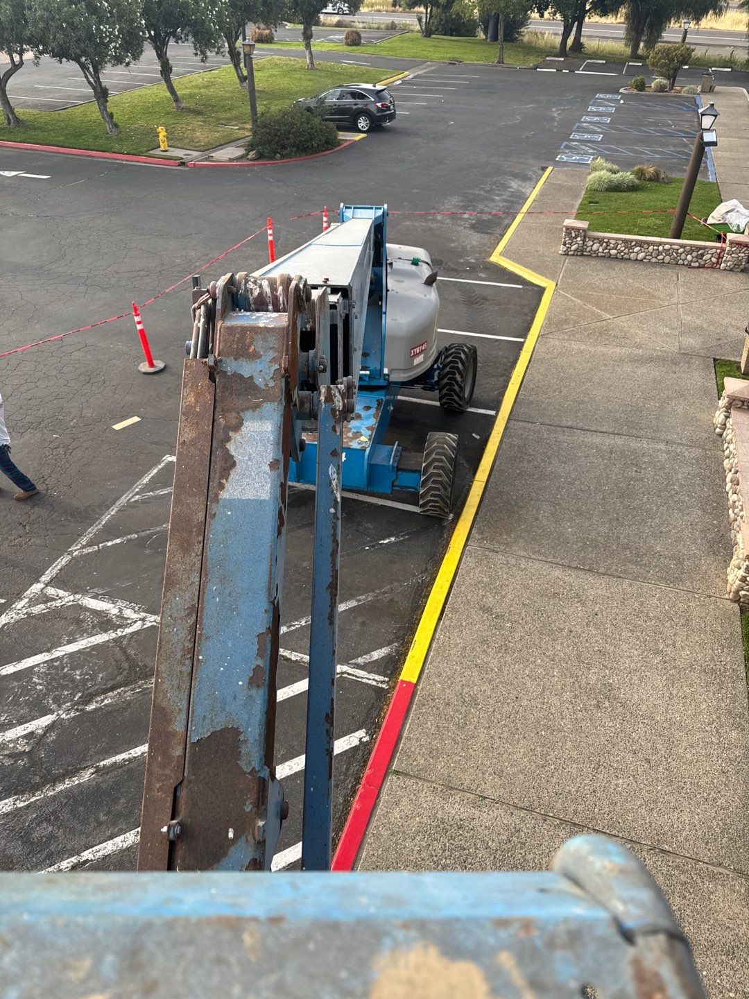 Spray foam and coatings using General Coatings acrylic coatings and spray foam by Straight Edge Roofing Inc