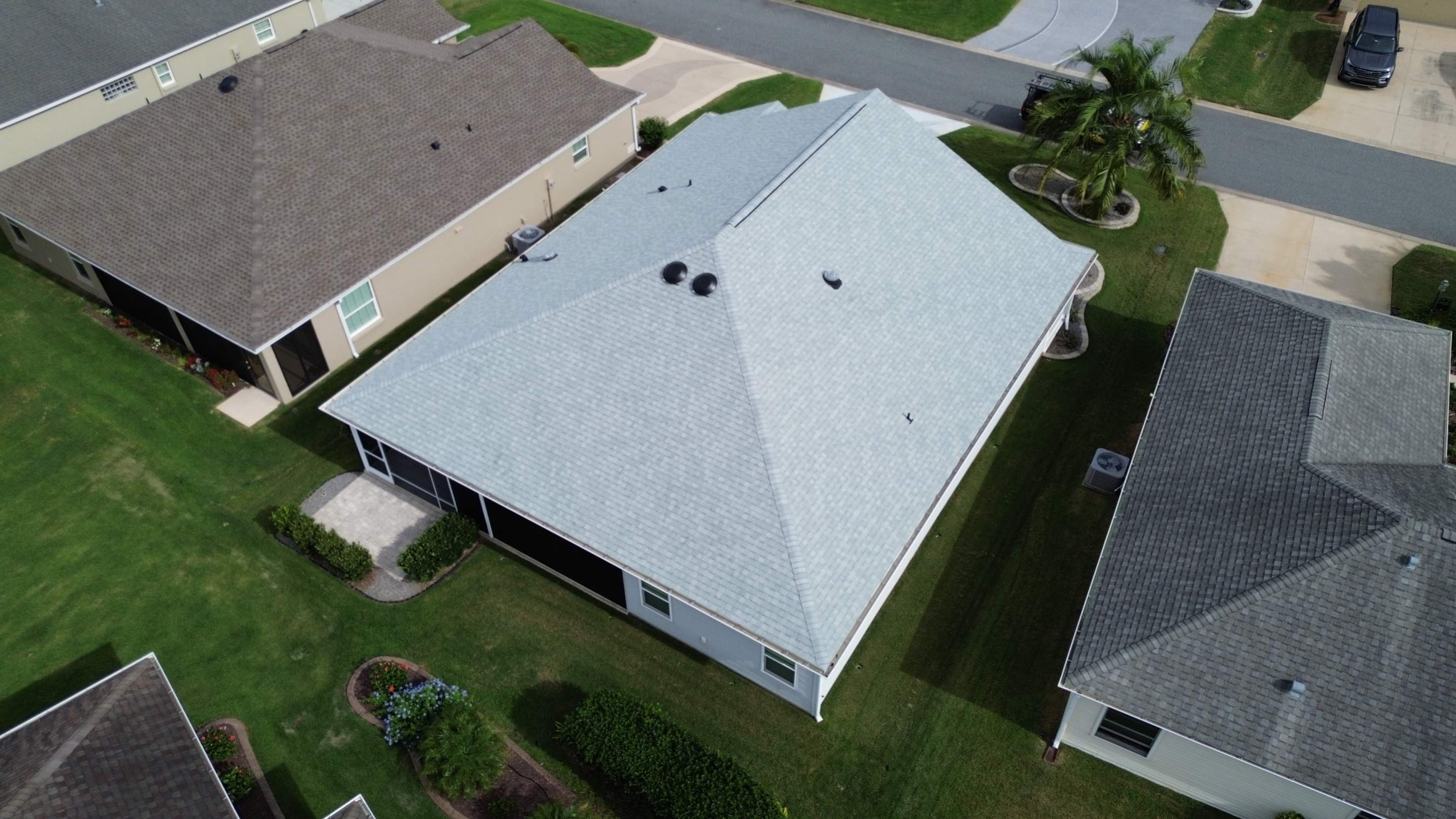 Residential Reroof The Villages Fl by Gold Key Roofing