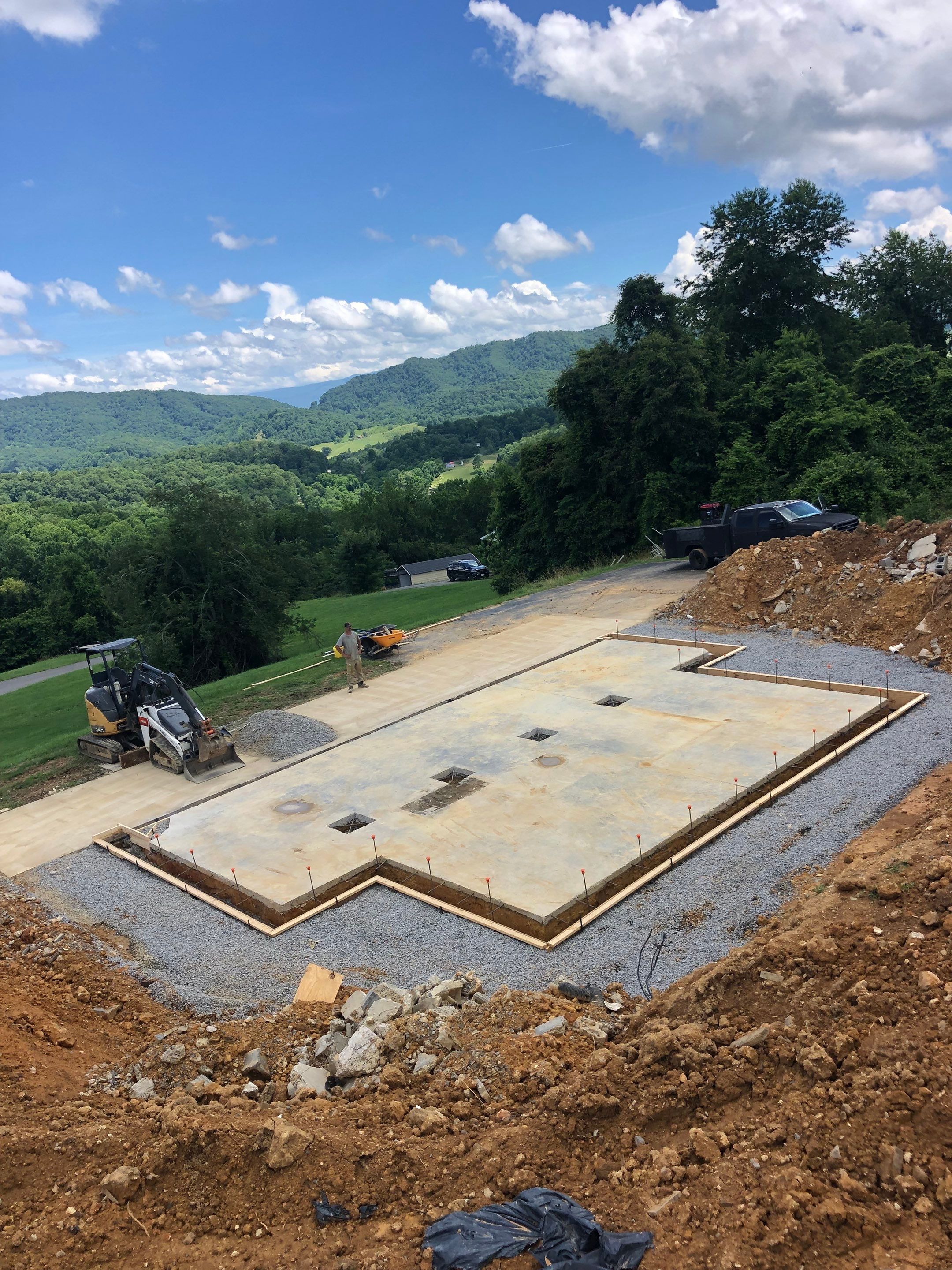 Fire Damage/Ground up rebuild by Wolf Hills Restoration