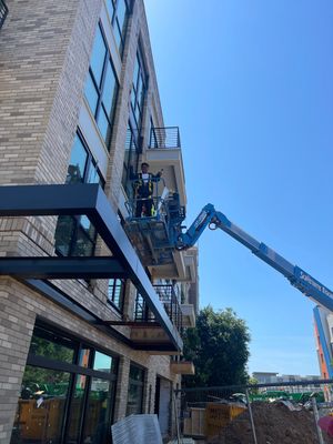 Commerical Painting- 615 Peace St