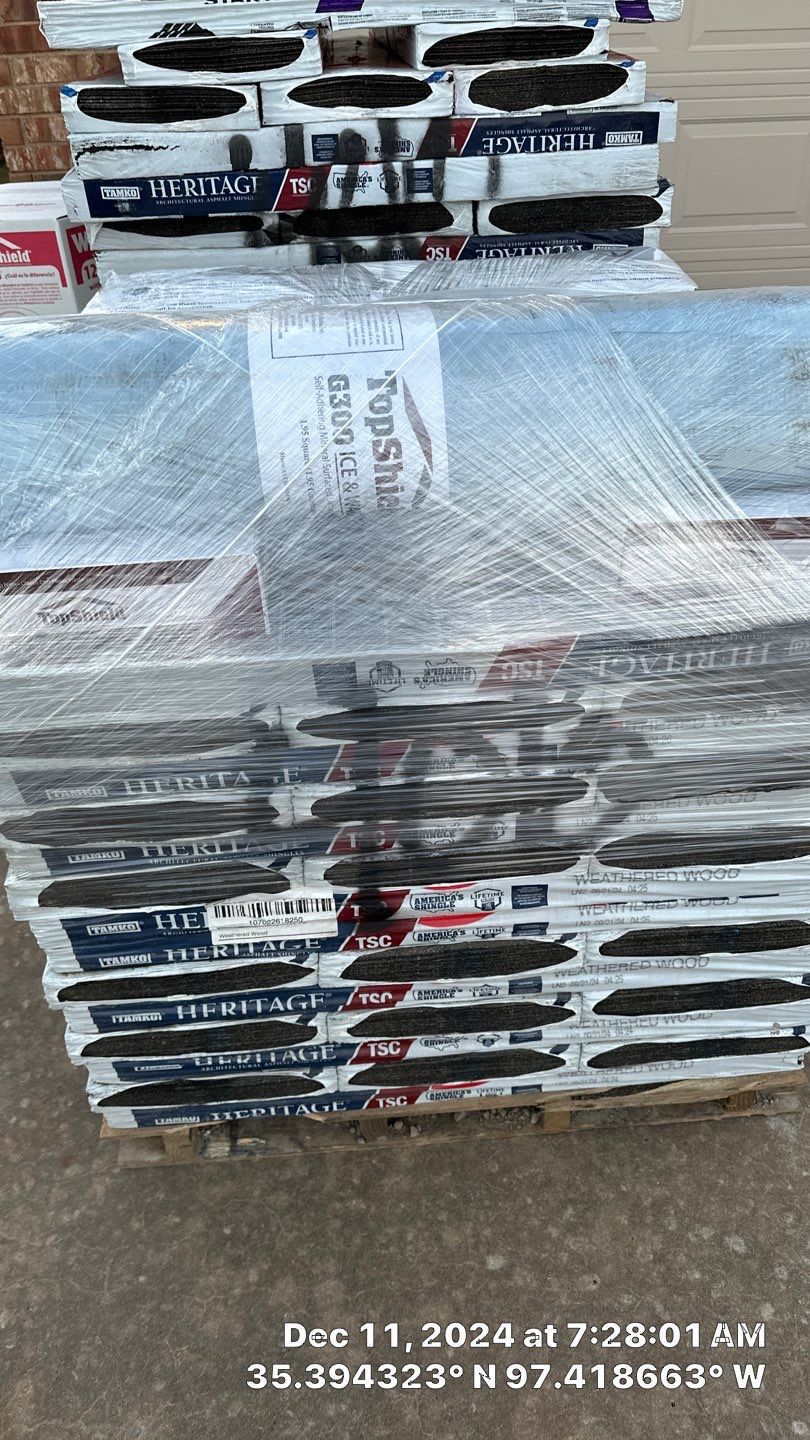 Install of Roofing system after tornado in oklahoma city! by Icon Roofing And Construction