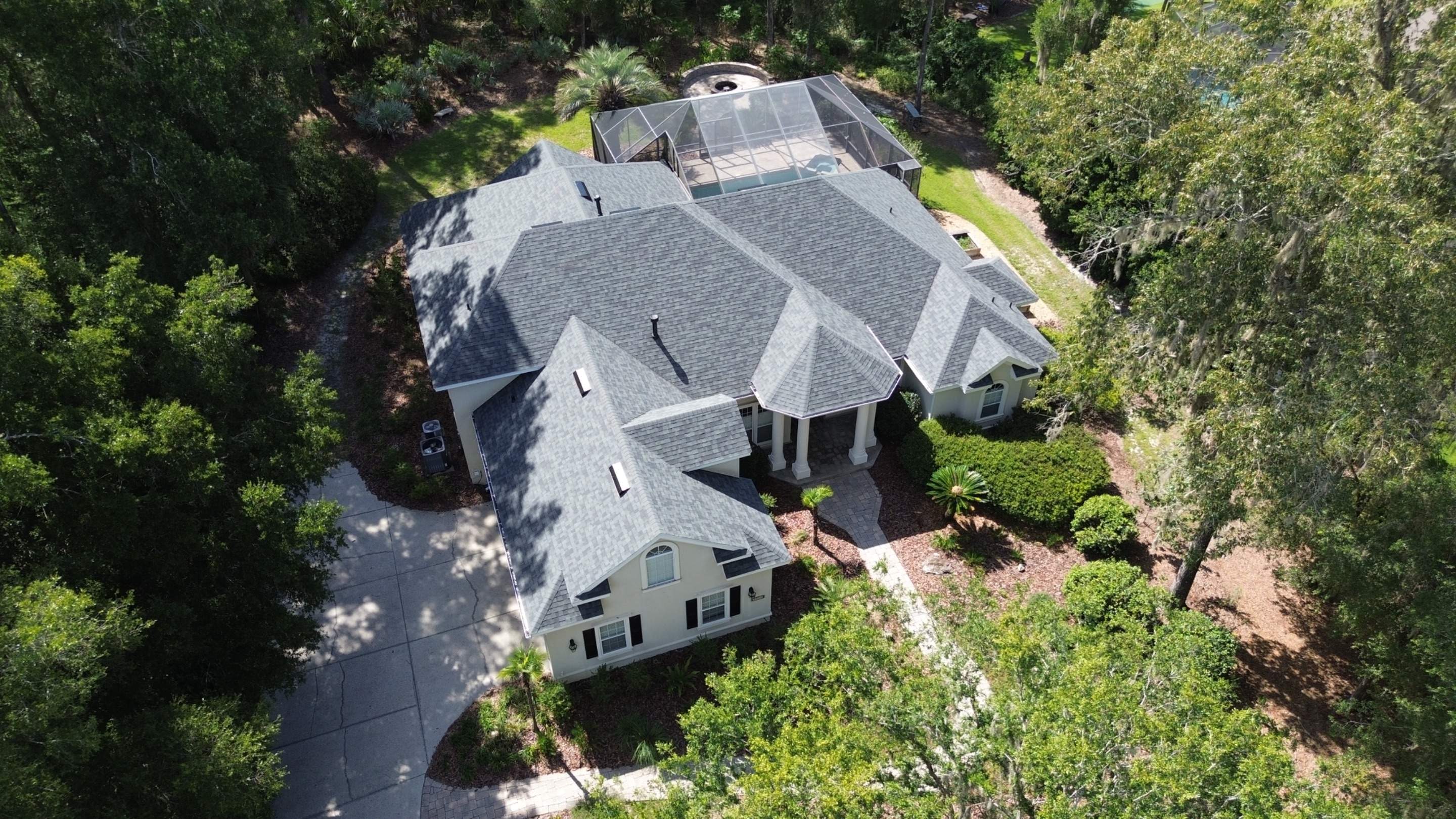 Large Gainesville Reroof Done in One Day by Brehm Roofing