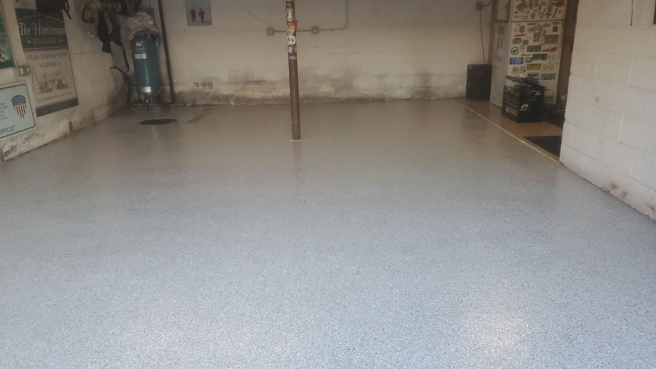Garage Floor In Mt. Everest by Spectrum Painting, LLC