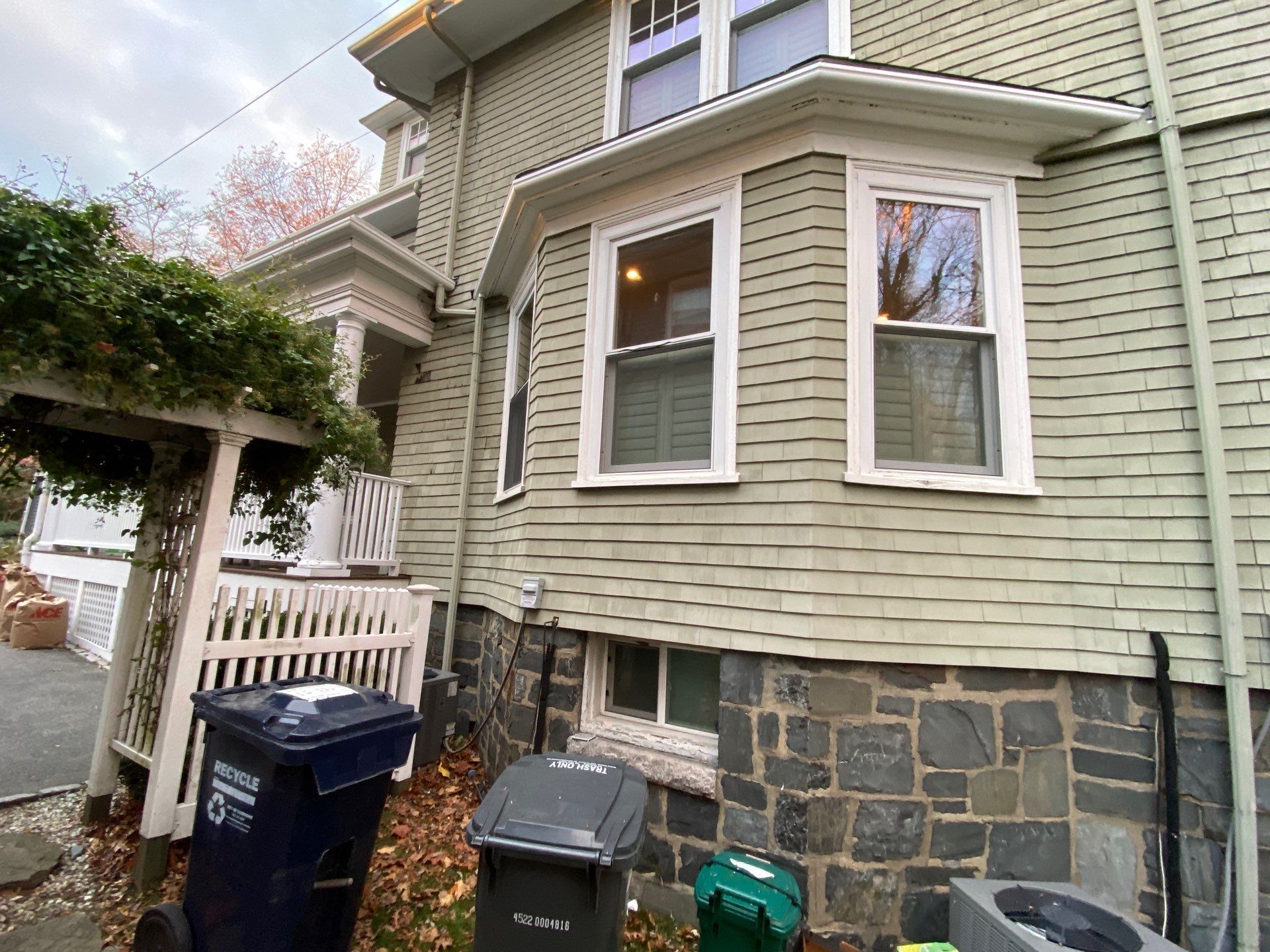 4x5 Fiberglass Gutter Install in Cambridge MA by Gutter Pro Enterprises