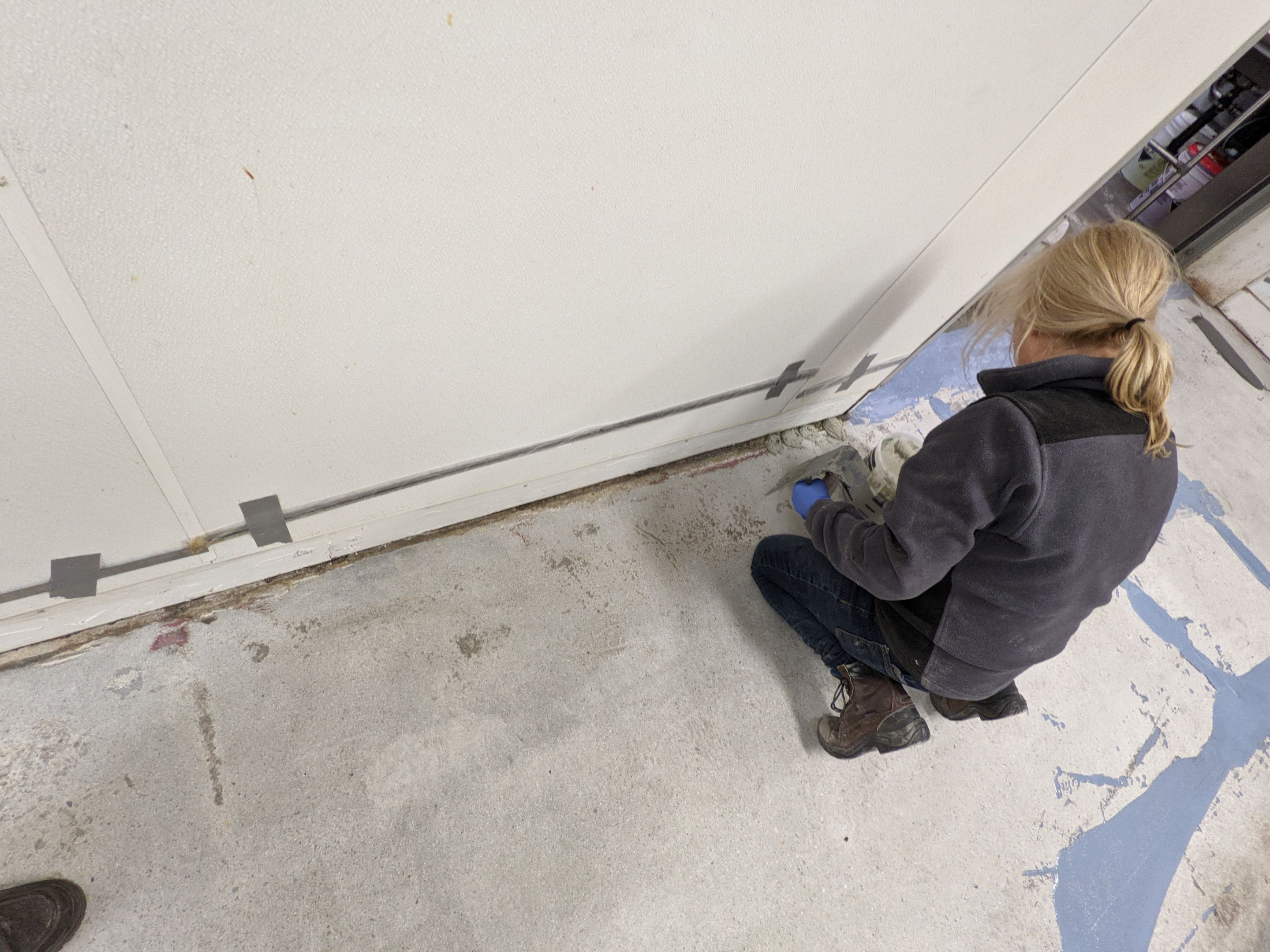 Commercial Floor Transformation using Penntek Evolution System by Croc Coatings, LLC