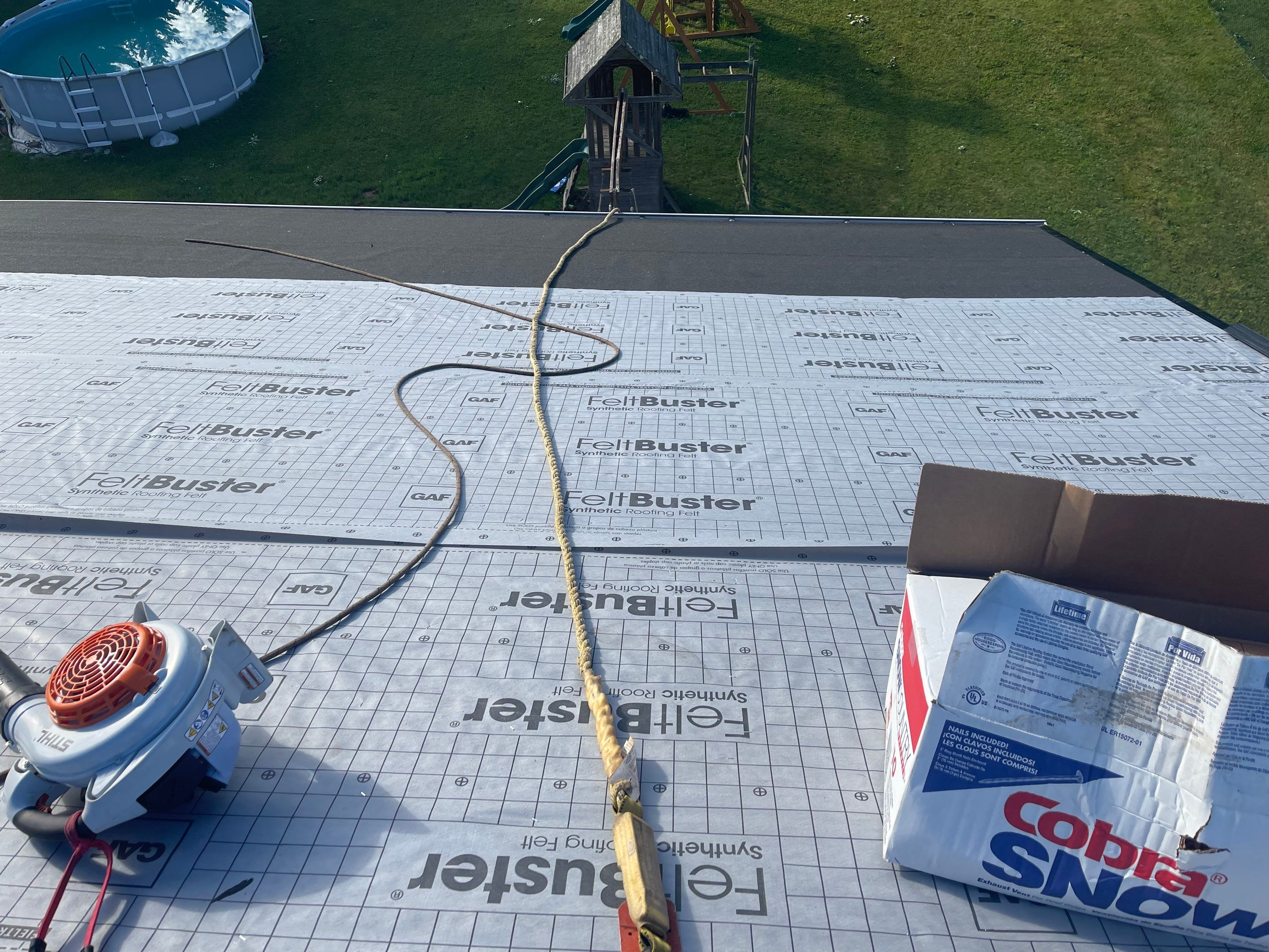 New BulletpROOF+ Lifetime Roofing System due to wind damage. by BulletpROOF Exteriors