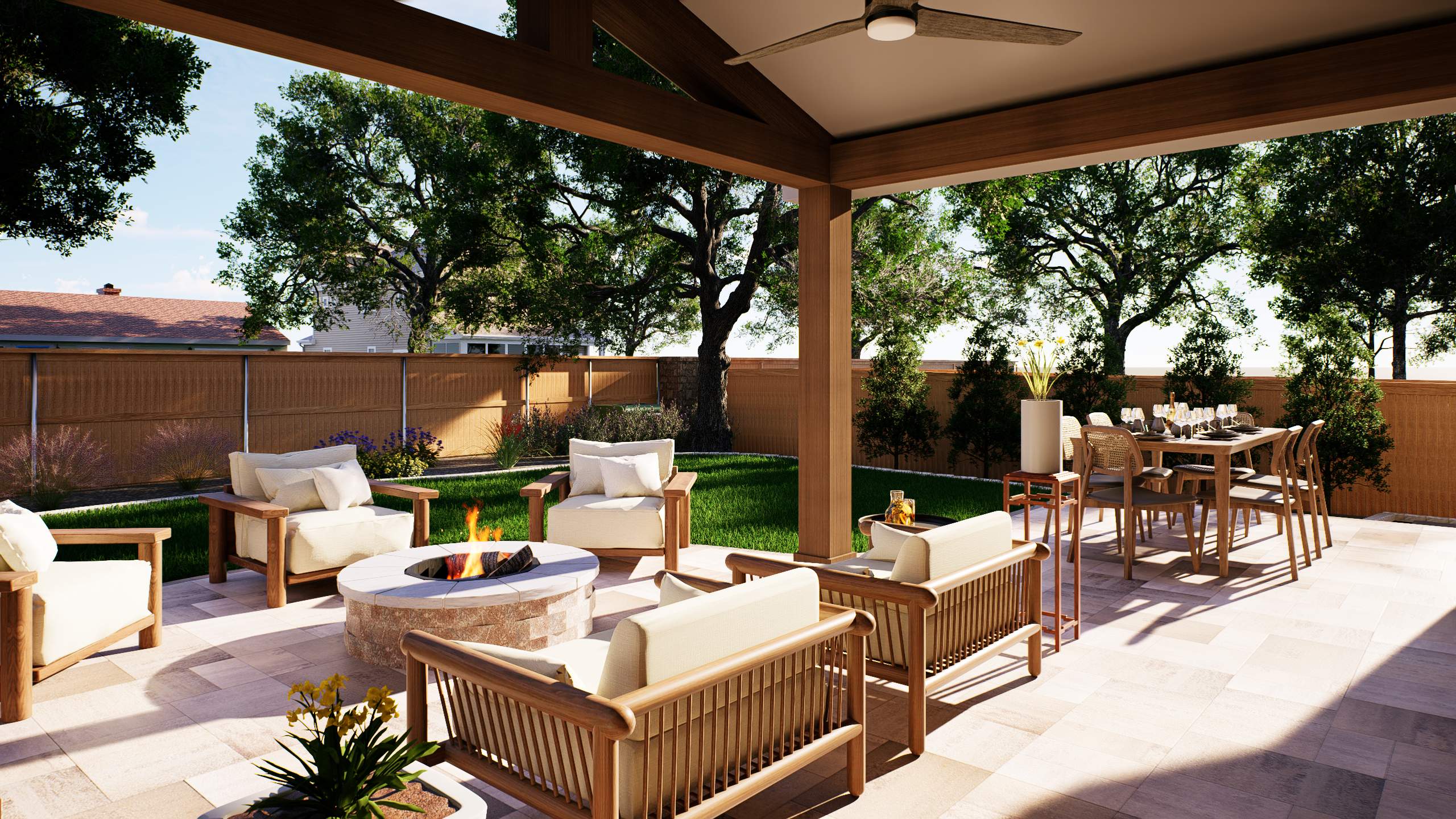 Encino Creek, San Antonio TX by Hole In One Lawns, LLC