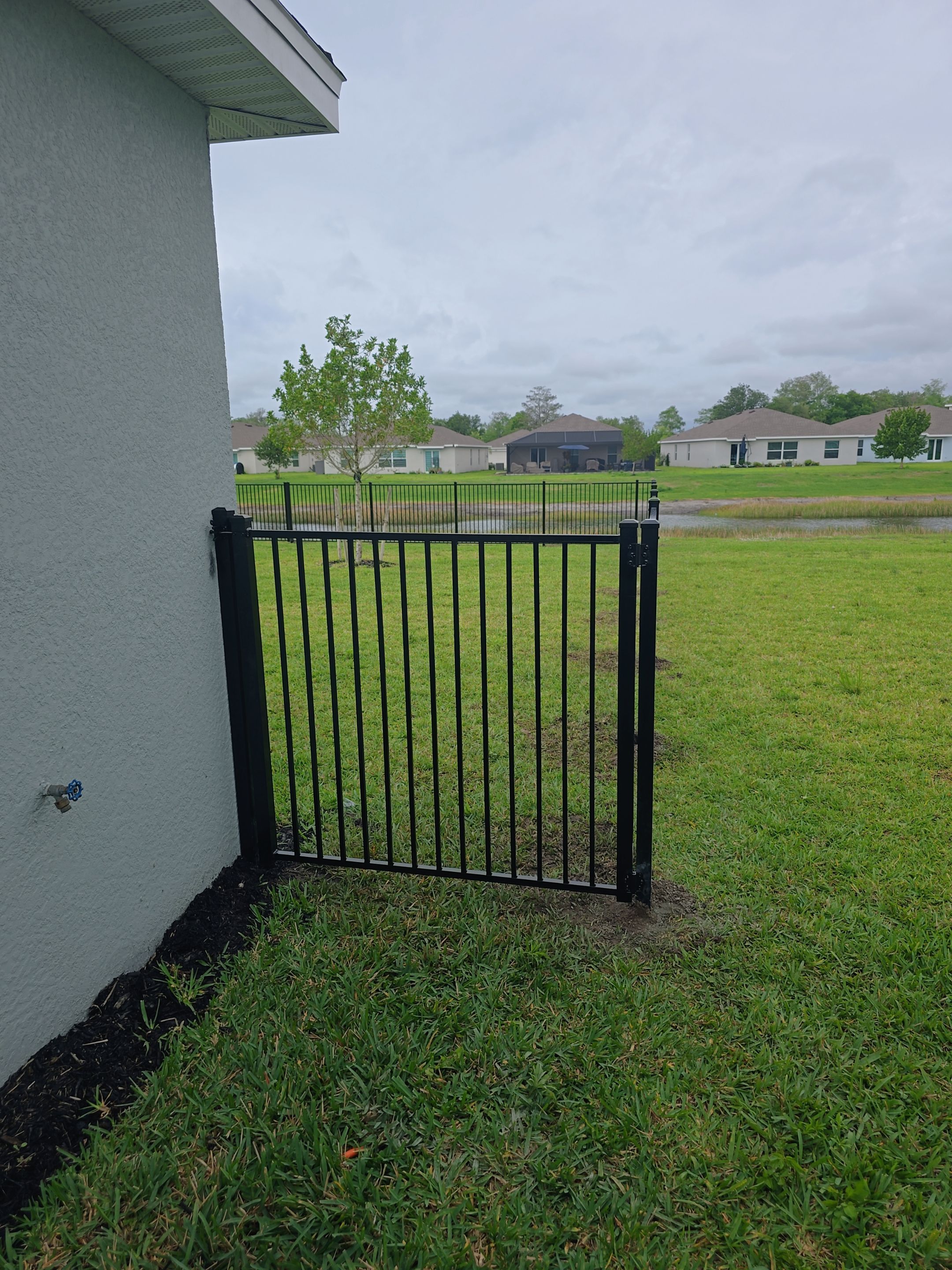 Aluminum Fence Install in Lehigh Acres by True Fence LLC