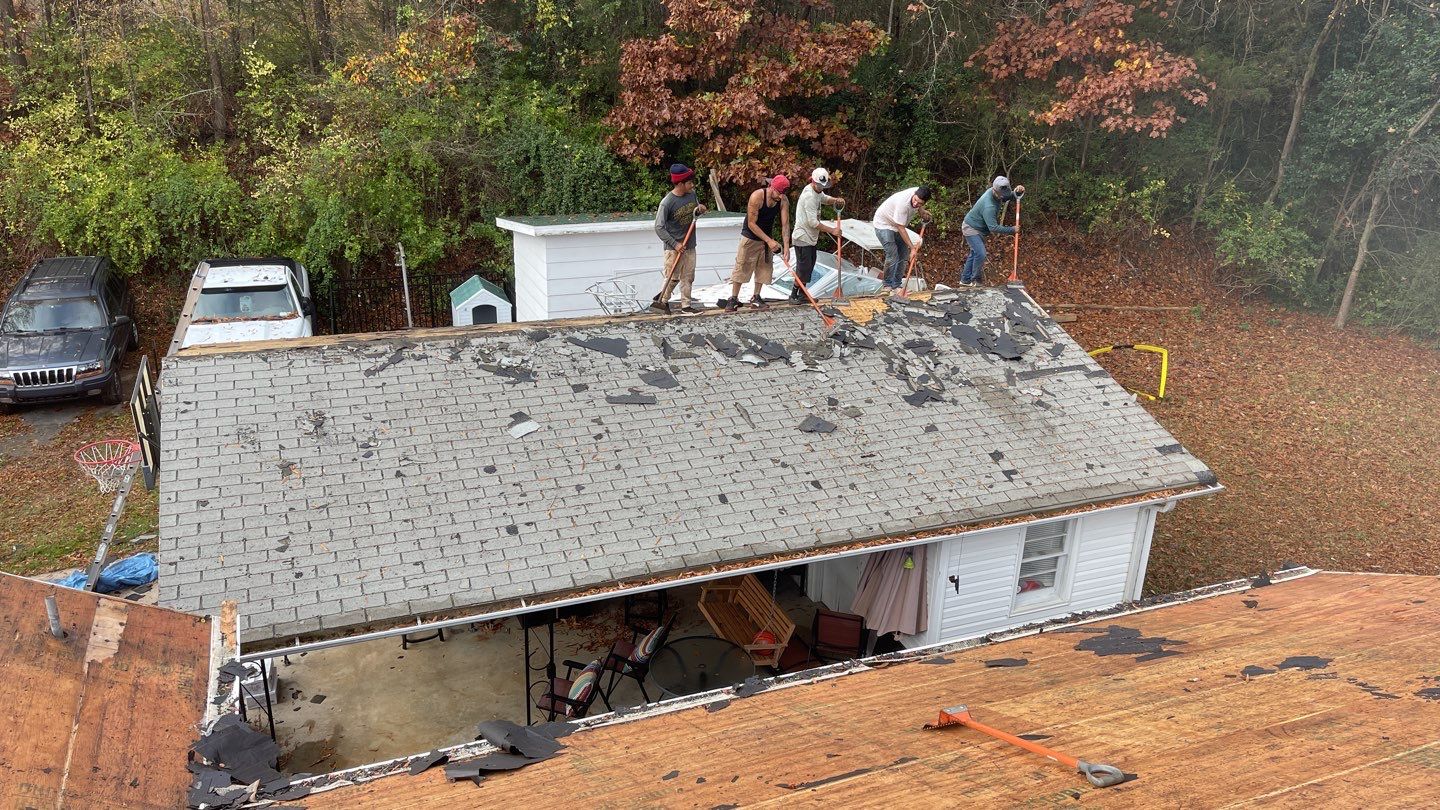 Roof replacement by hail and wind damage by Just Brilliant Restoration JBR