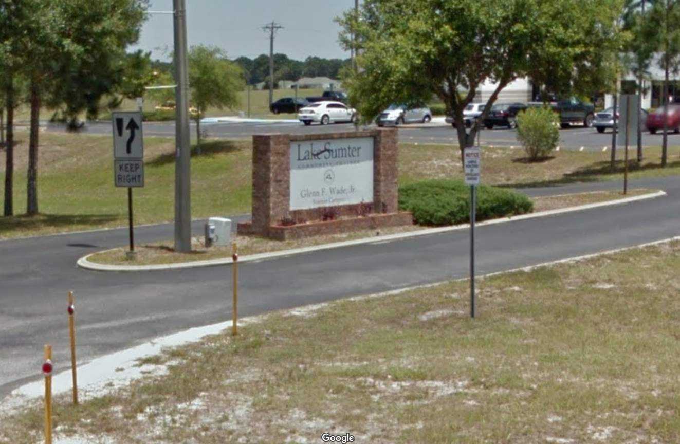 Monument Sign for Lake Sumter State College by SignCrafters