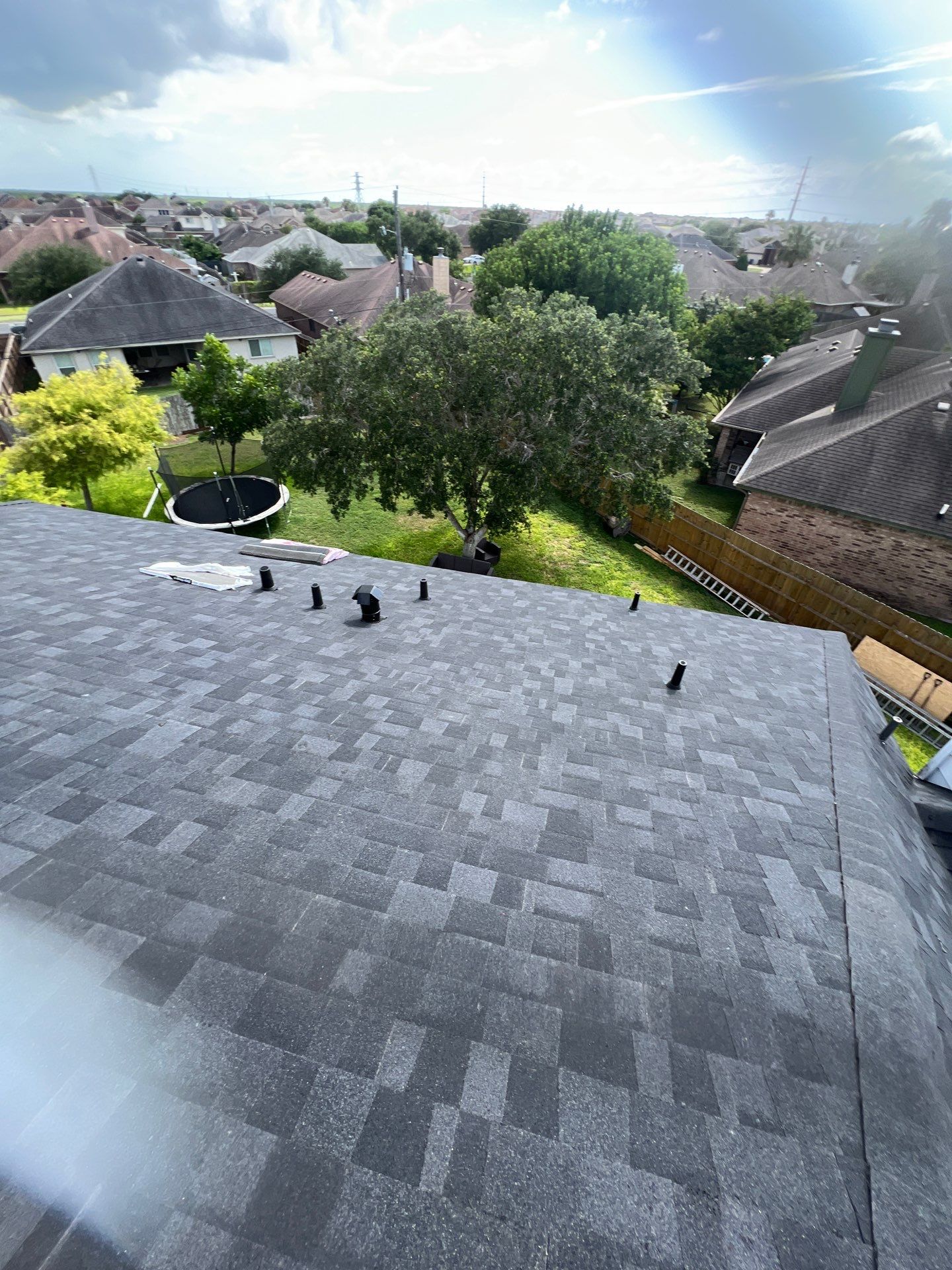 Steep and High...Let's get It! by Bayfront Roofing and Construction