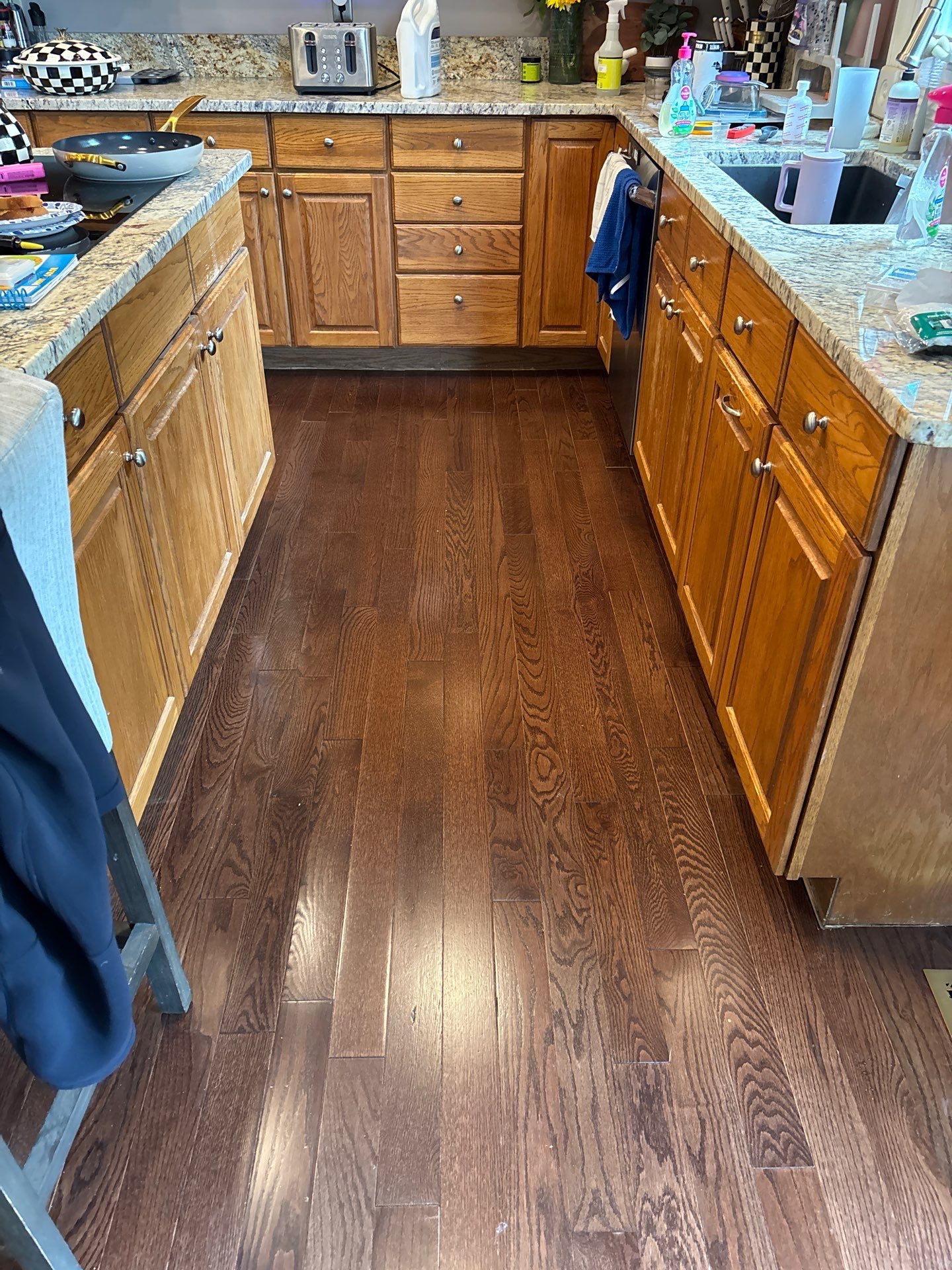 Prefinished Solid Hardwood Flooring Installation in Union, KY by Footprints Floors Kentucky